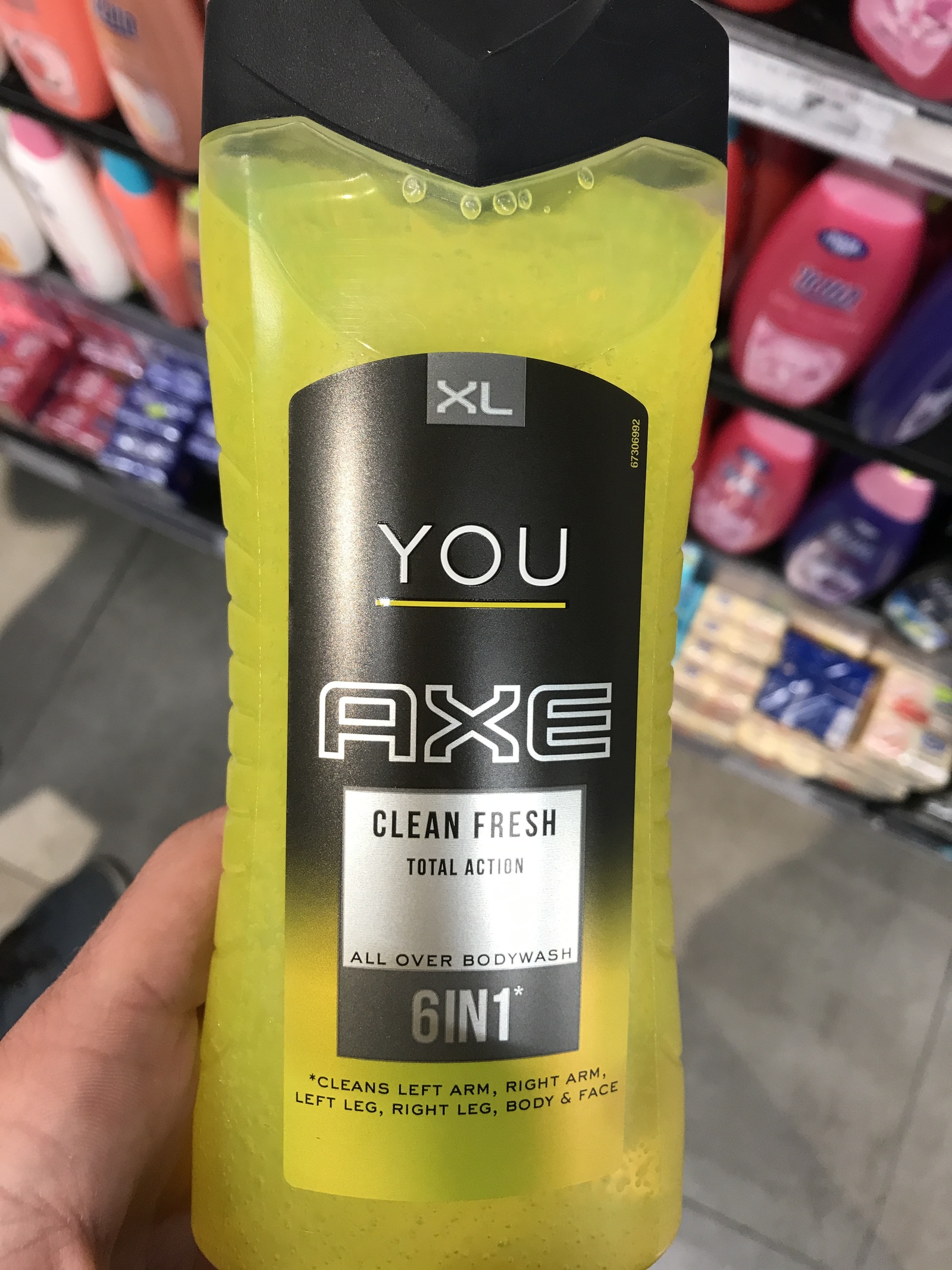 Shower gel six in one - Shampoo, AX