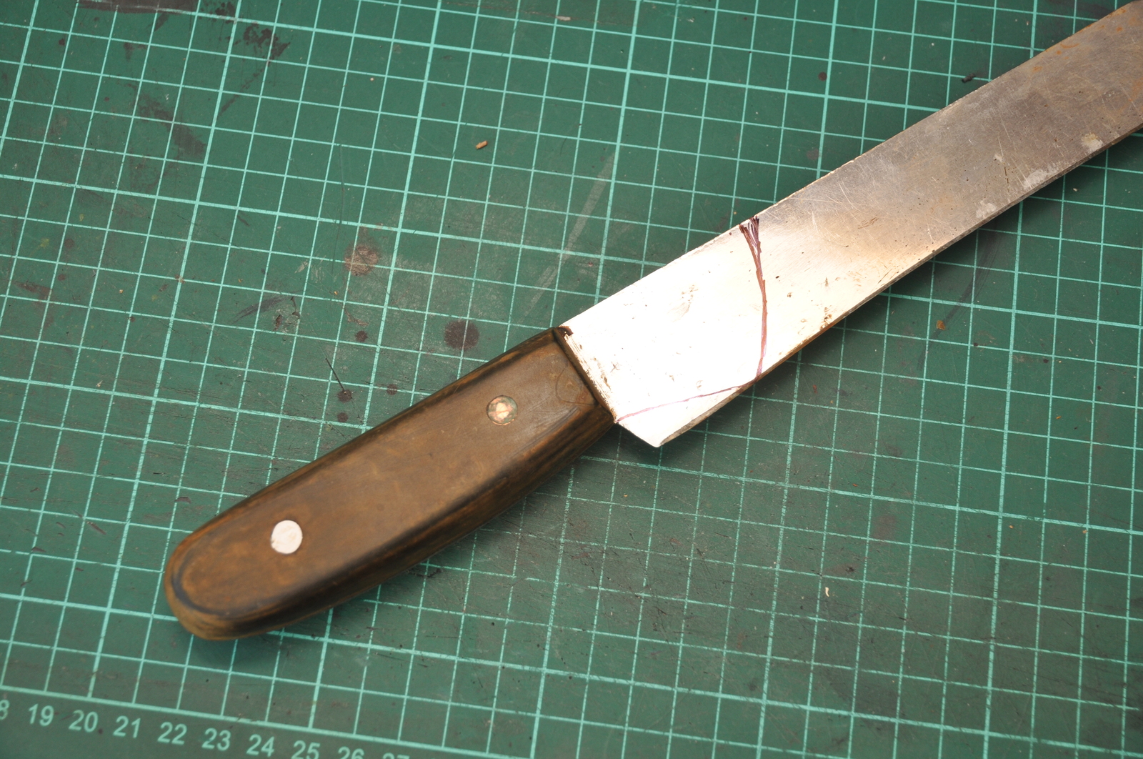 Making a leather knife - My, Skin tools, Handmade, Longpost