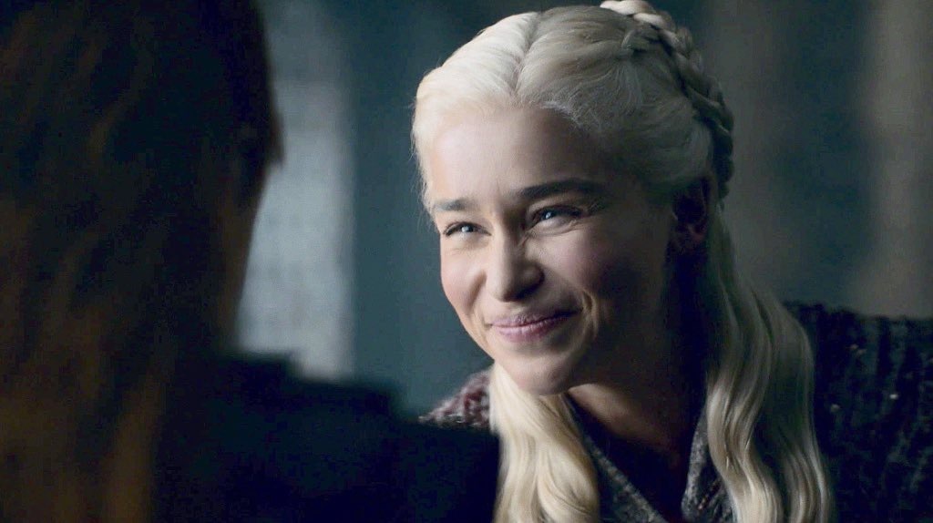 When a guy let you try his culinary masterpieces and you don't want to upset him. - Humor, Relationship, Game of Thrones, Game of Thrones season 8, Spoiler, Daenerys Targaryen