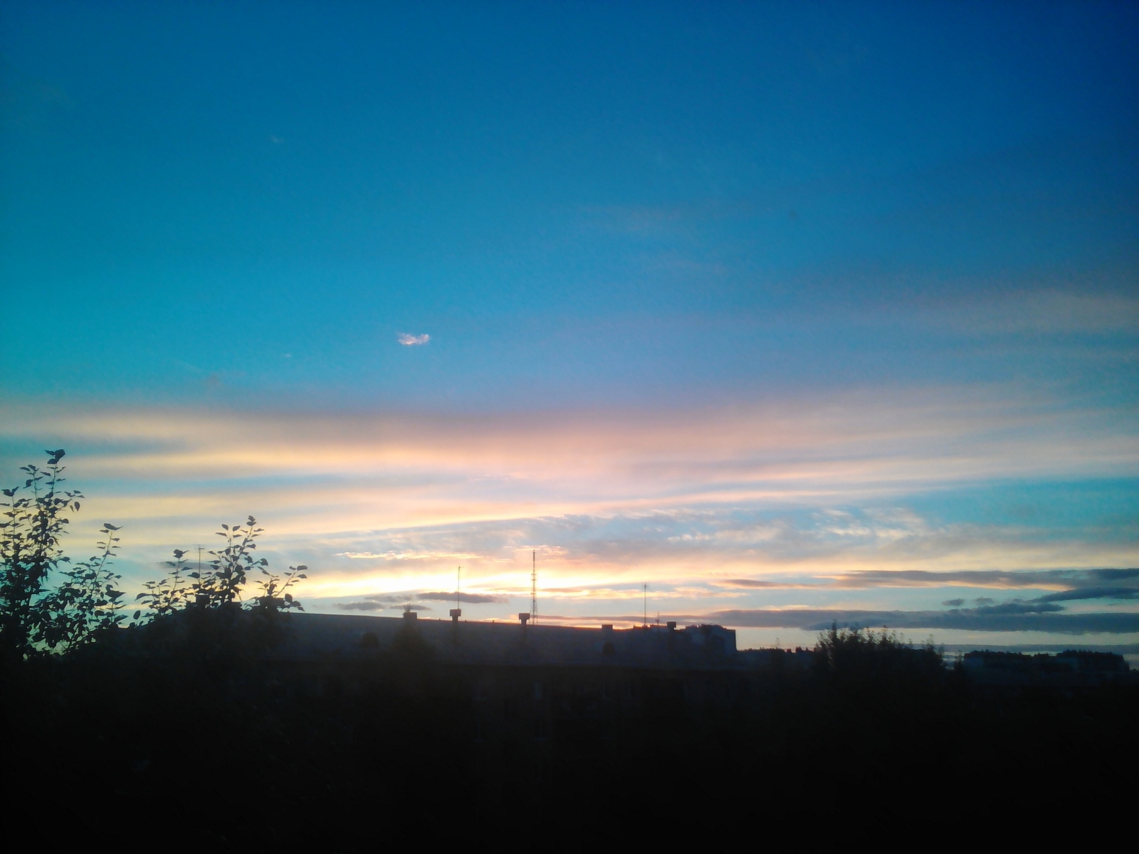 Magnitogorsk sky - My, The photo, Mobile photography, Longpost, Sky, Magnitogorsk