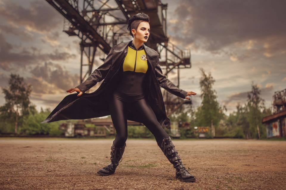 Сверхзвуковая Боеголовка / Negasonic Teenage Warhead косплей - Дэдпул, Люди Икс, Косплей, Фильмы, Девушки, Negasonic Teenage Warhead, Боеголовка, Длиннопост