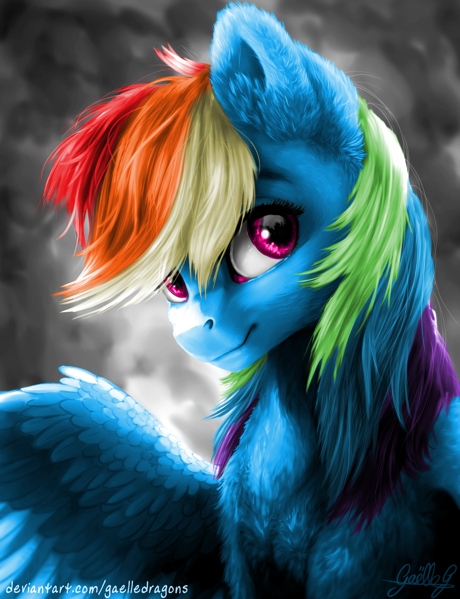 Rainbow - My little pony, Rainbow dash, Gaelledragons, Fluffy, , , 