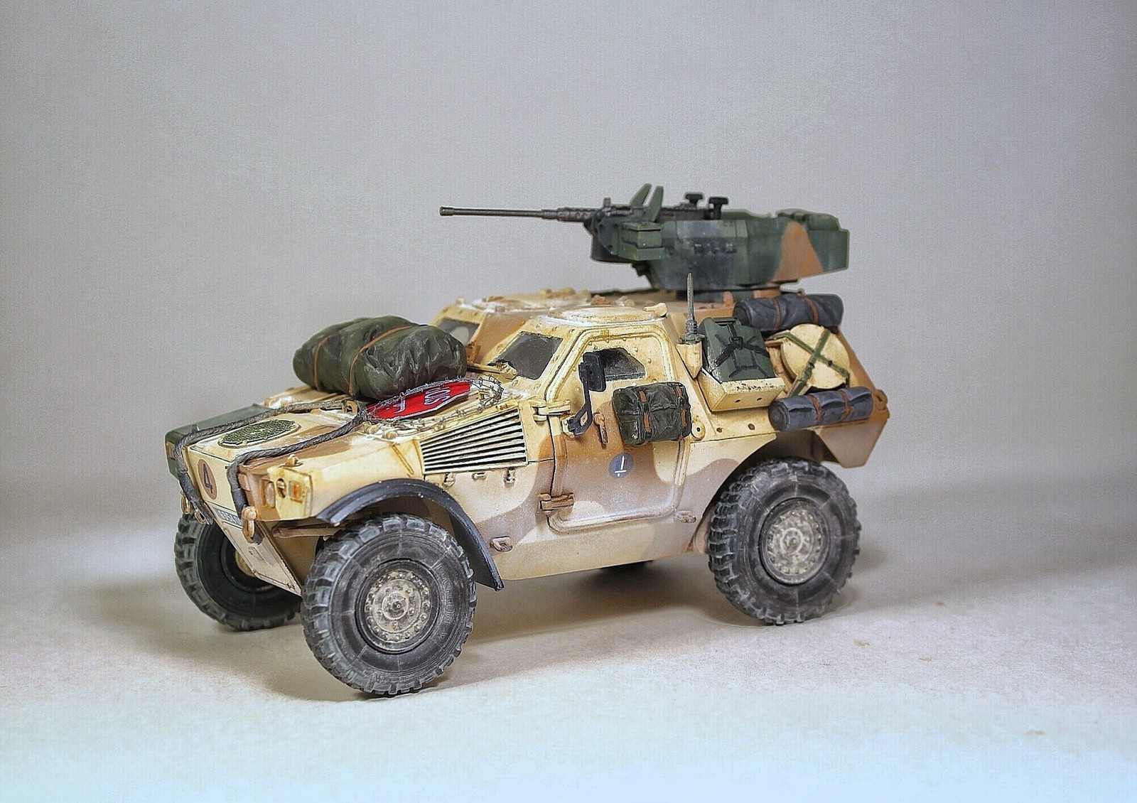 Броневик Panhard VBL от Tiger Model, 1/35. - Моё, Tiger model, Модели, Броневик, Длиннопост, Масштабная модель