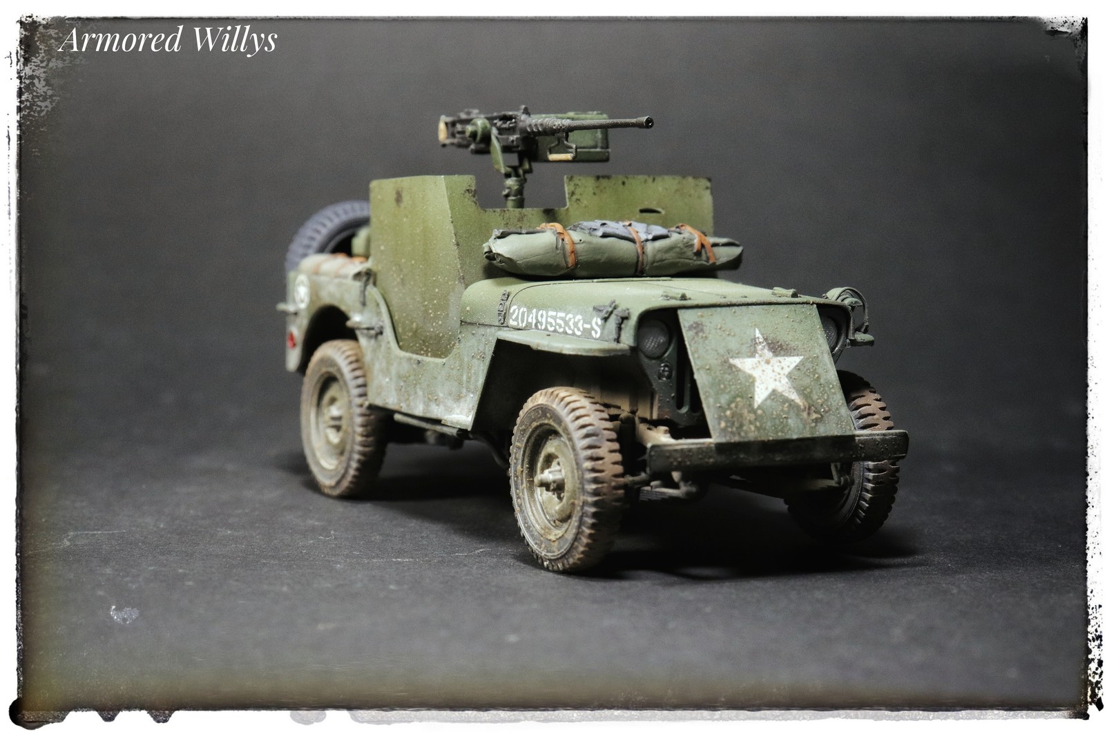 Виллис от Dragon, 1/35. - Моё, Модели, Виллис, Willys MB Jeep, Масштабная модель, Длиннопост