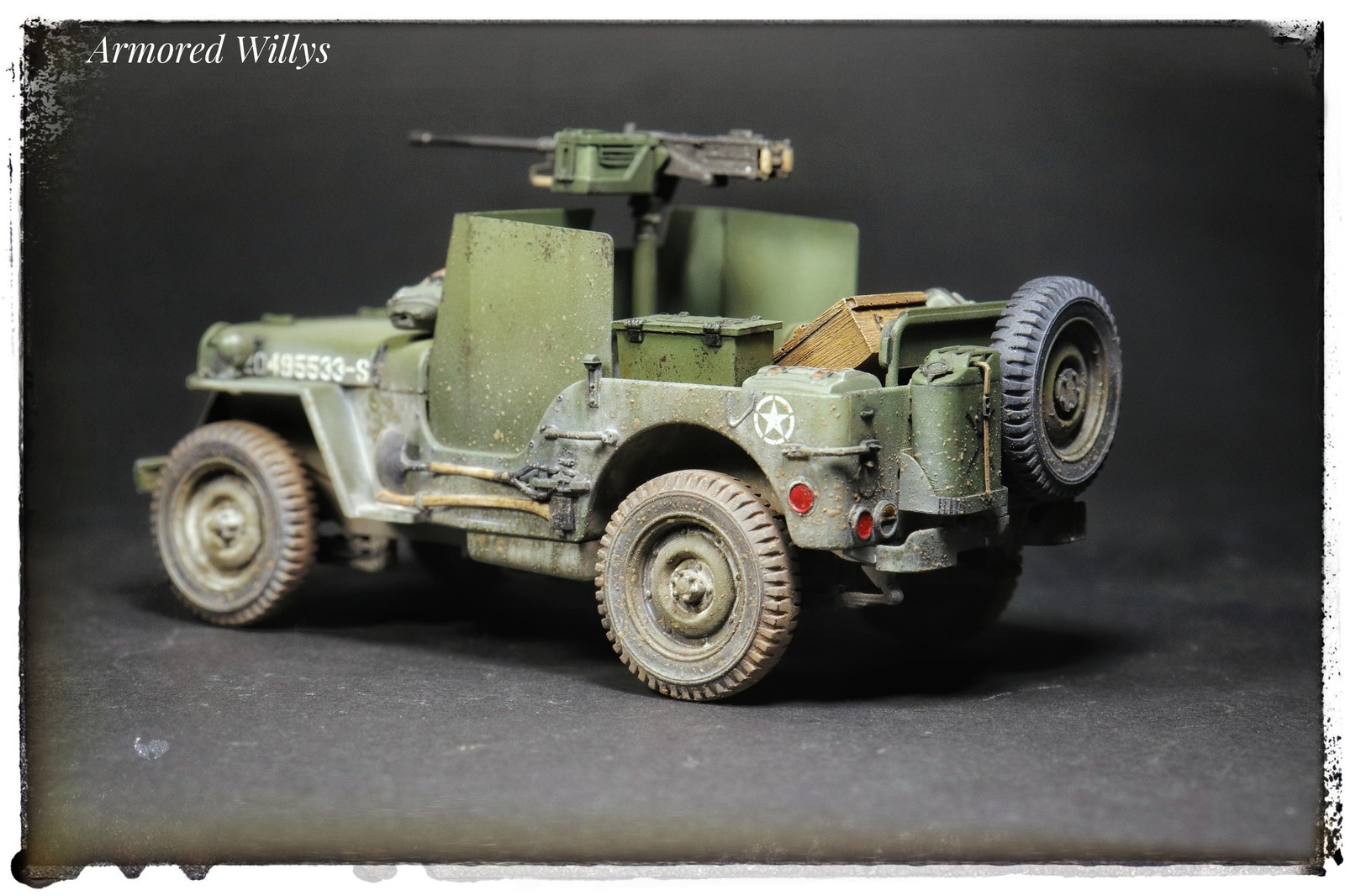 Willis by Dragon, 1/35. - My, Models, Willis, Willys MB Jeep, Scale model, Longpost