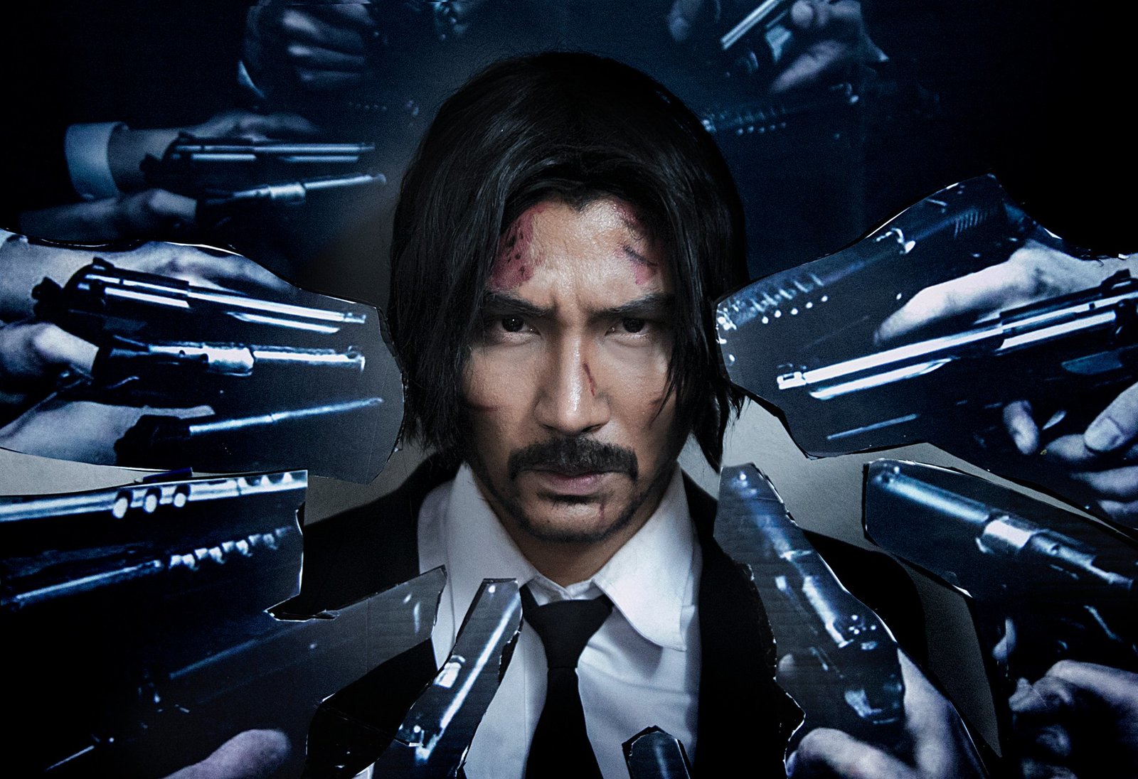 Best John Wick cosplay - John Wick, Cosplay, Humor, Behind the scenes, Longpost, Lowcost cosplay