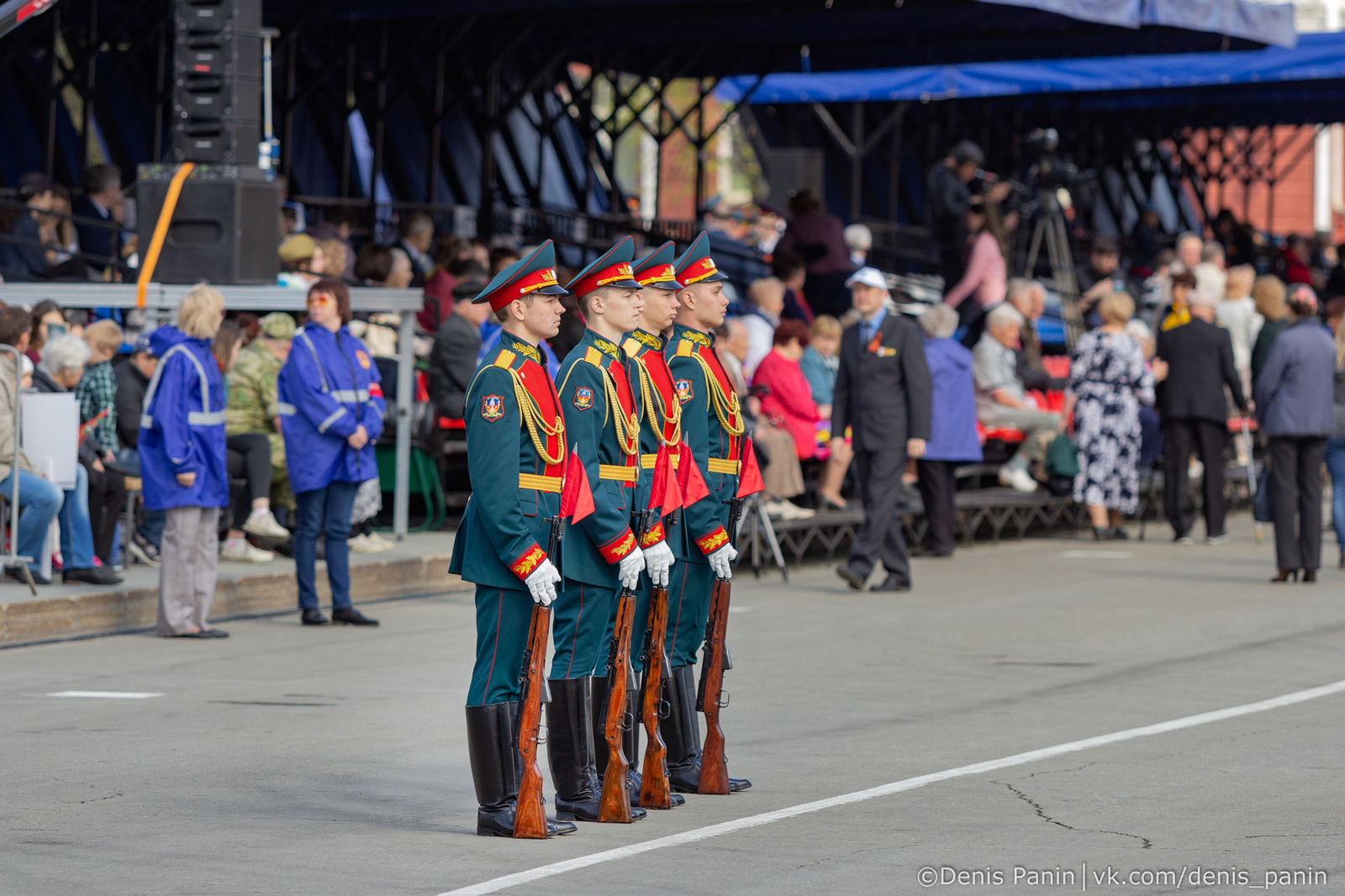 Parade in honor of Victory Day in Barnaul - My, Victory Day, Victory parade, Firework, Day of Remembrance, Barnaul, Longpost, May 9 - Victory Day