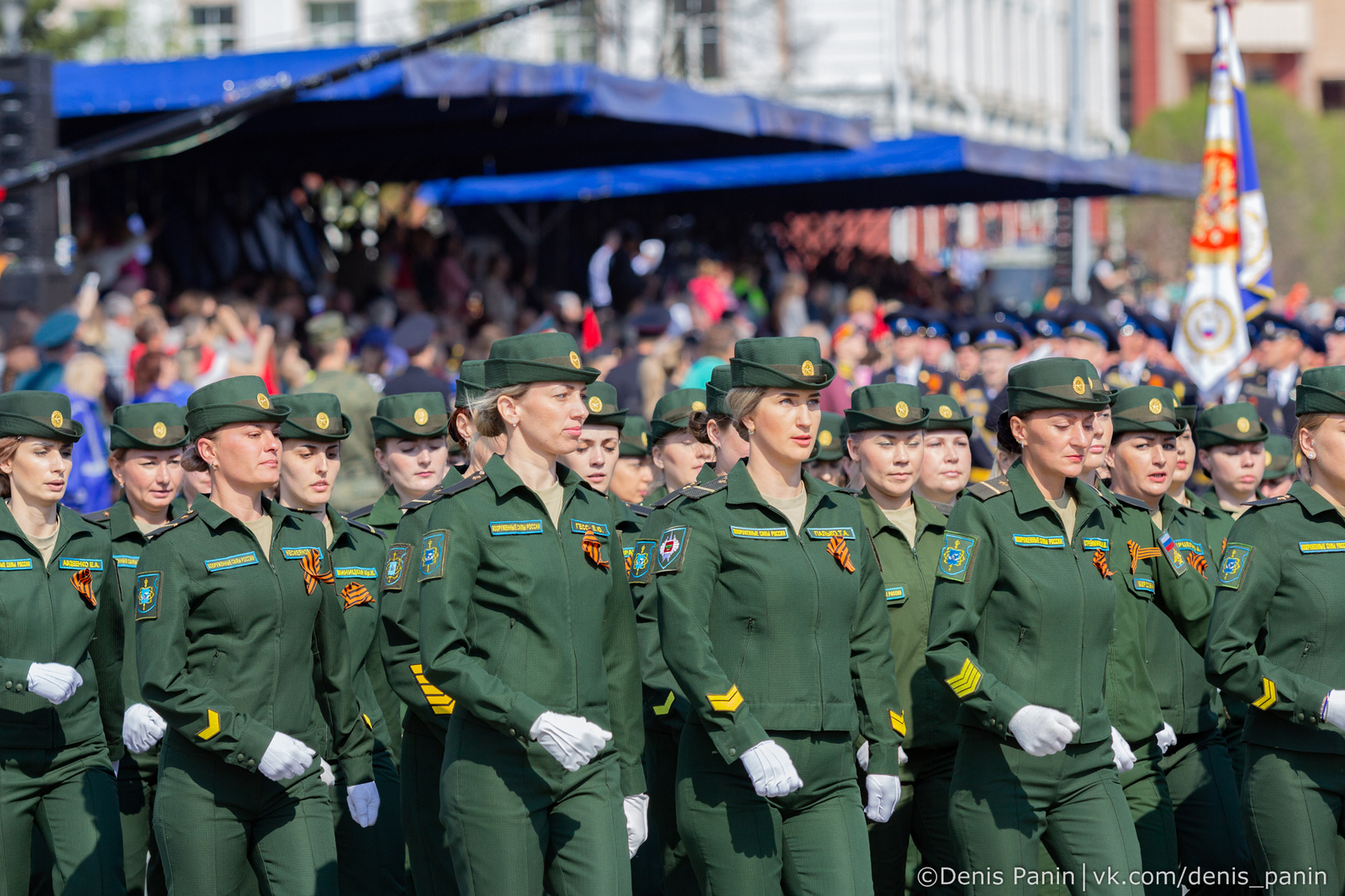 Parade in honor of Victory Day in Barnaul - My, Victory Day, Victory parade, Firework, Day of Remembrance, Barnaul, Longpost, May 9 - Victory Day