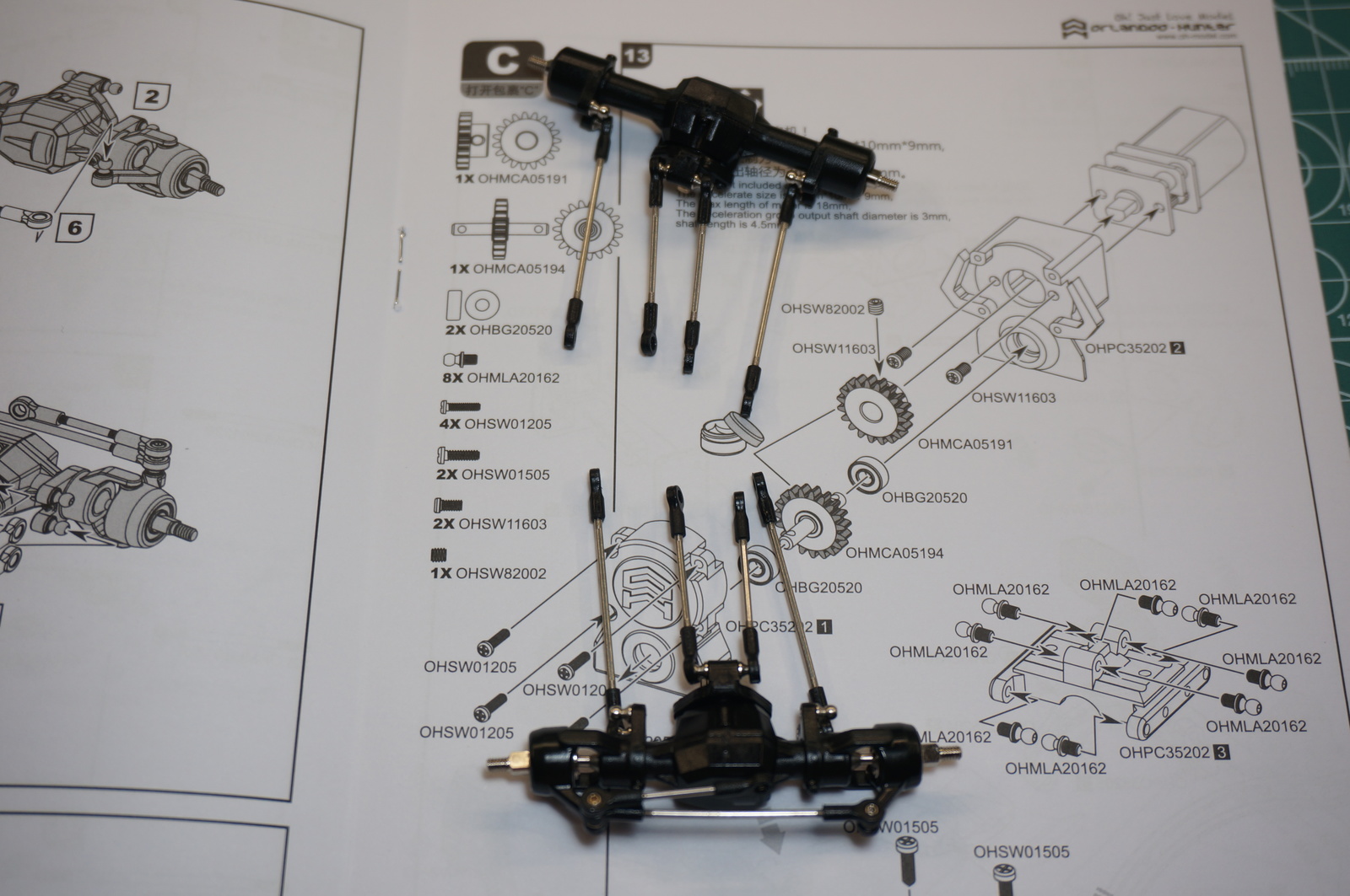 1:32 scale SUV assembly. - My, Rc, Radio controlled car, Longpost, Enthusiasm, Video, SUV, Scale model, Radio controlled models, Radio-controlled car