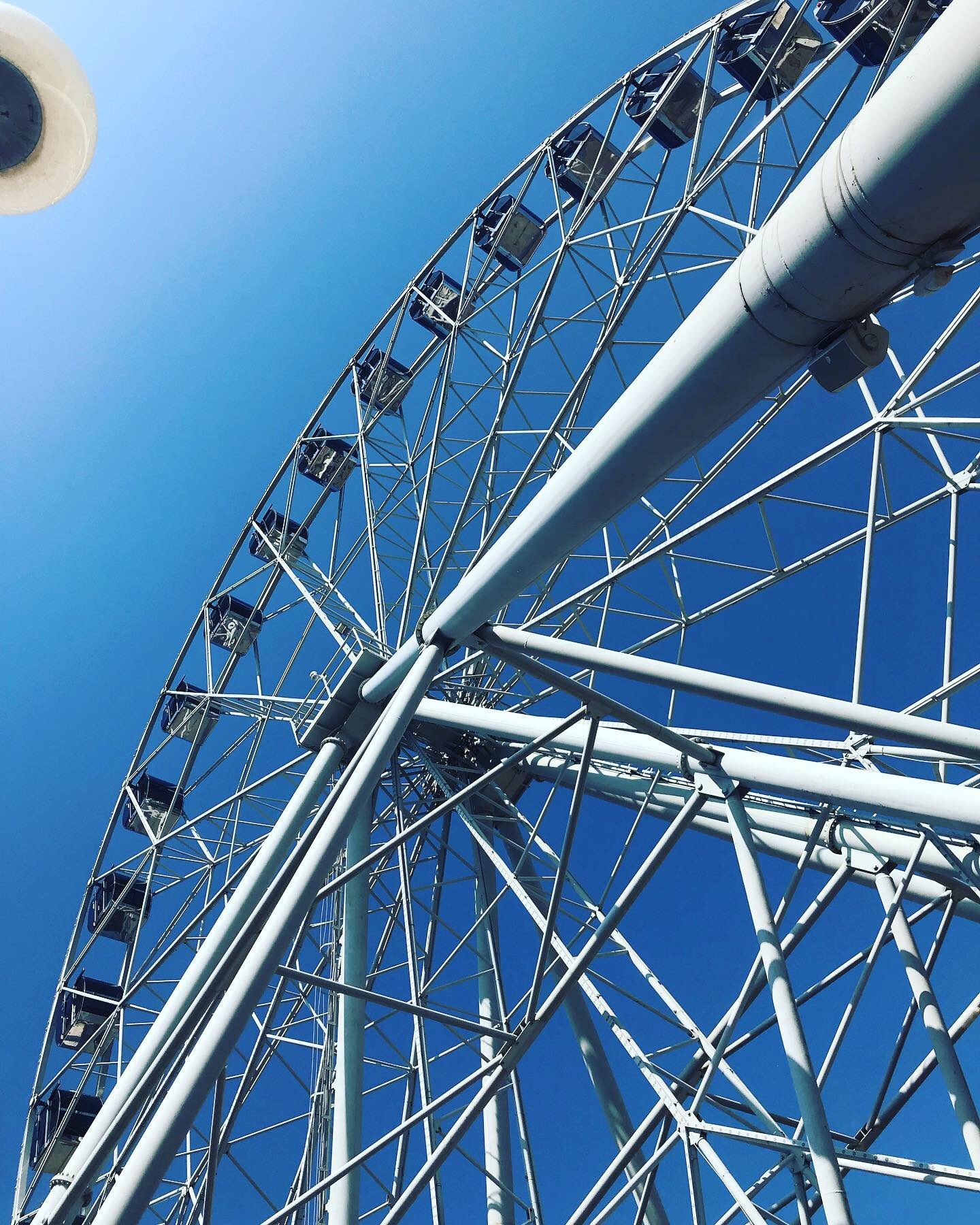 Sky 33. Ferris wheel in Vladimir - My, Ferris wheel, , Sky, Town, Longpost