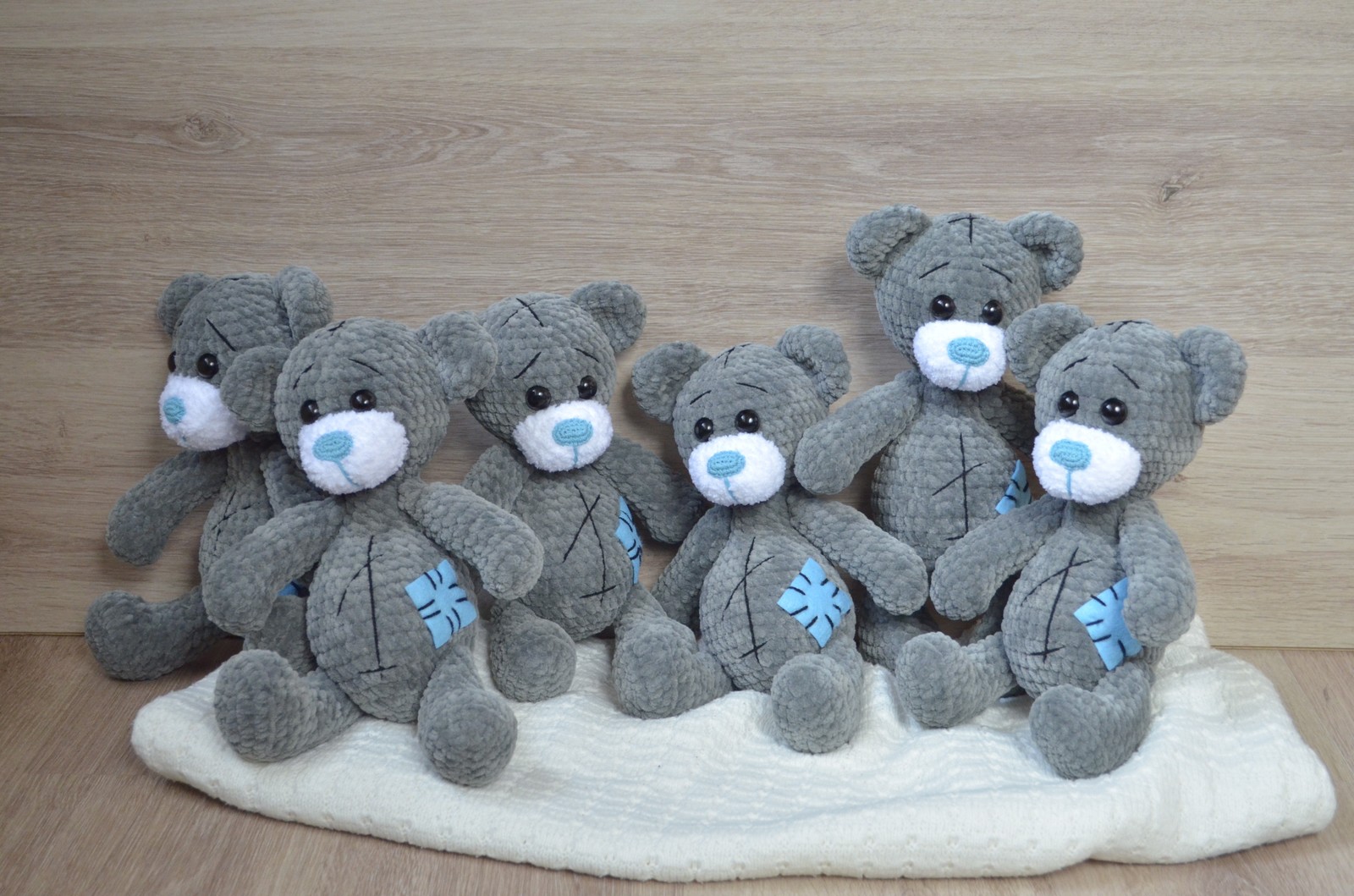 army of bears - My, Knitting, Crochet, With your own hands, Needlework without process, Presents, Toys, Soft toy, Bears, Longpost