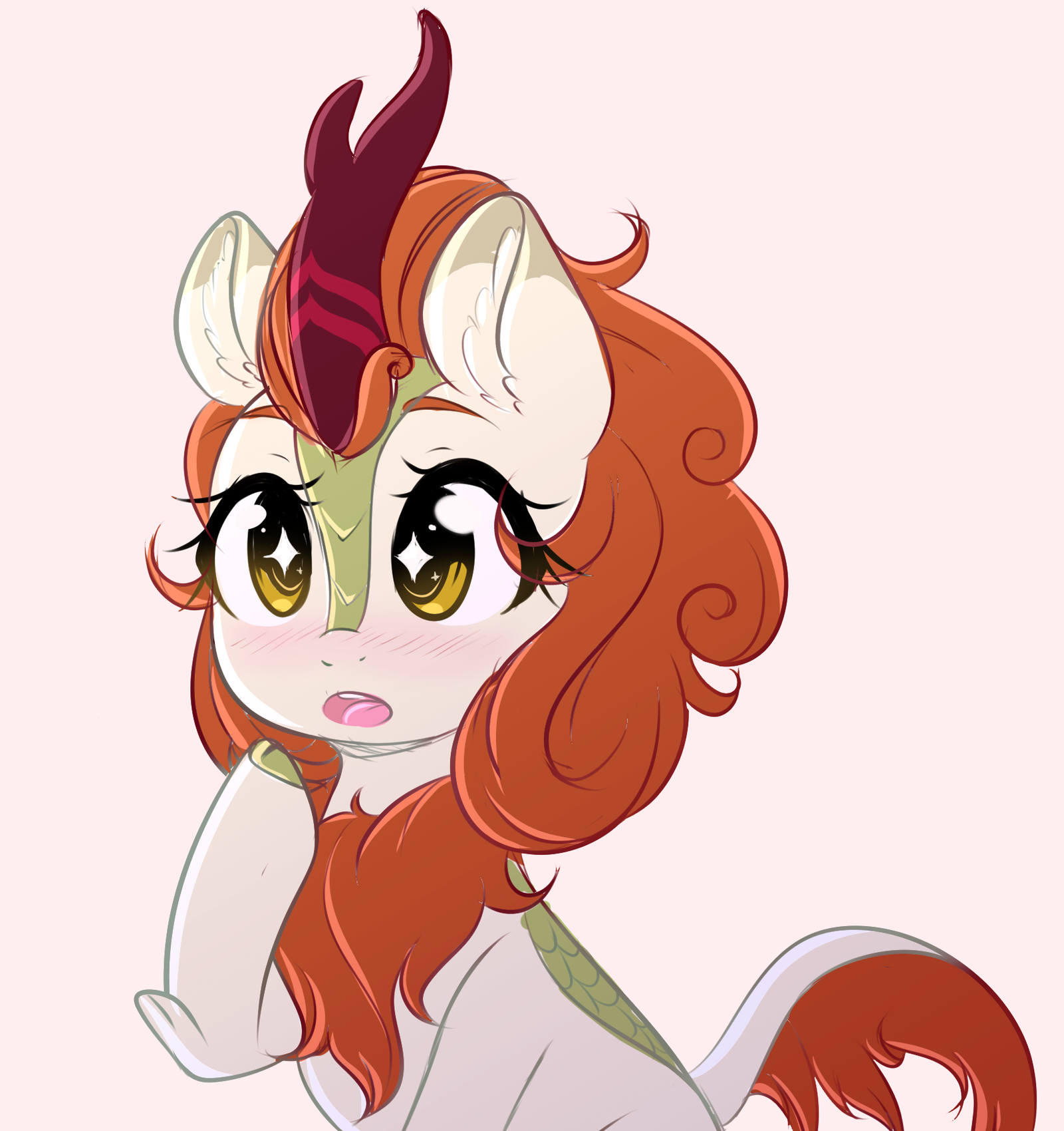 Няша-кириняша - My Little Pony, MLP Kirin, Autumn Blaze, Fluffymaiden