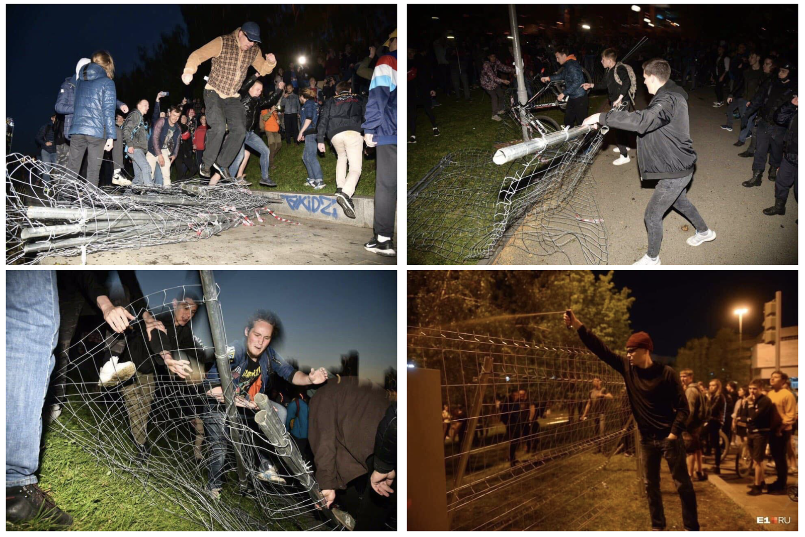 Based on posts about the battle for the temple or against, it doesn’t matter - Yekaterinburg, Temple, Riot, Rally, Video, Longpost