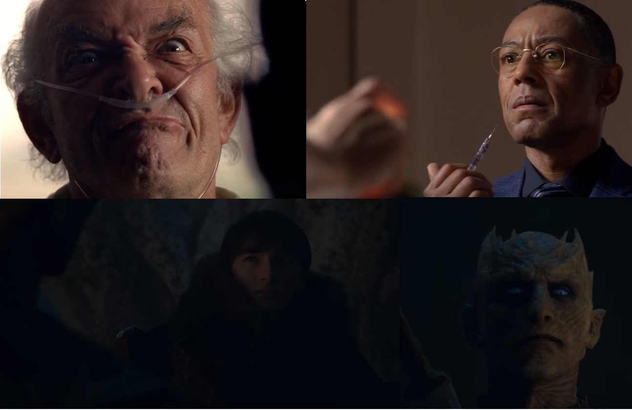 Hector Salamanco vs The Night King - My, Game of Thrones, Breaking Bad, King of the night, Bran Stark, Walter White, Spoiler