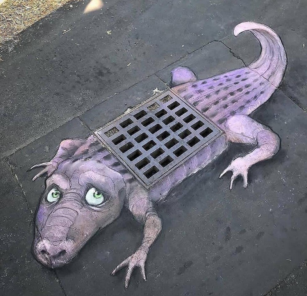 Street art - Street art, Crocodile, Crocodiles