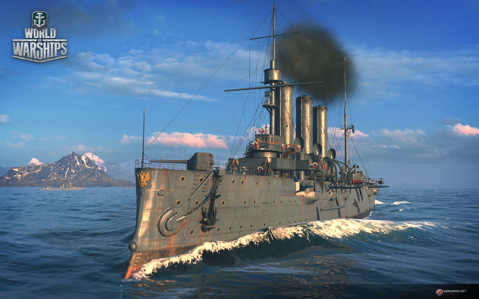 Cruiser Aurora in world of warships - Freebie, World of Warships