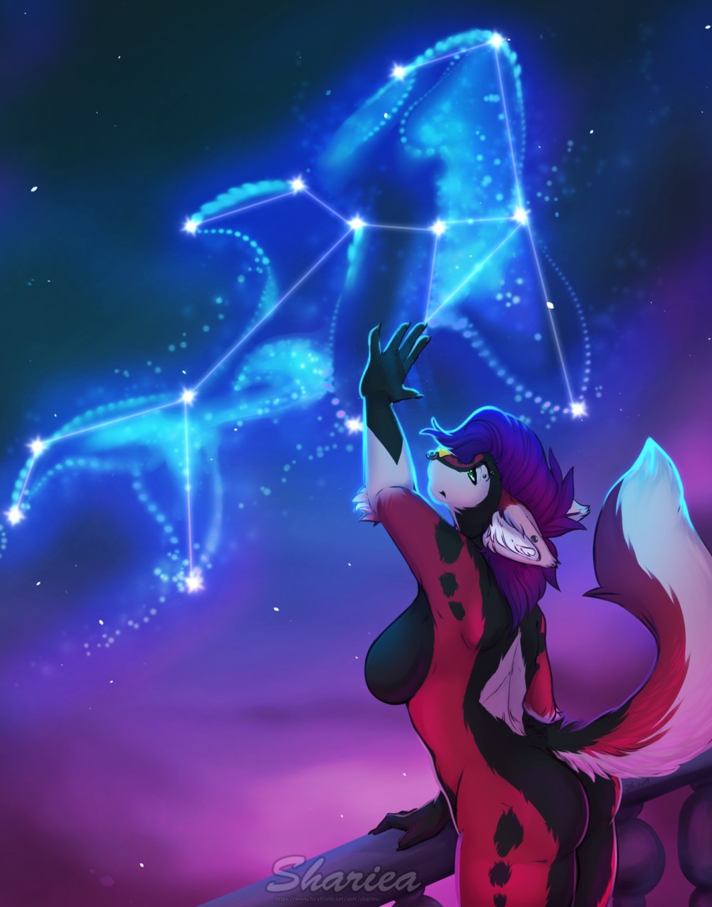 Touch the sky - NSFW, Furry, Art, Furry art, , Furotica