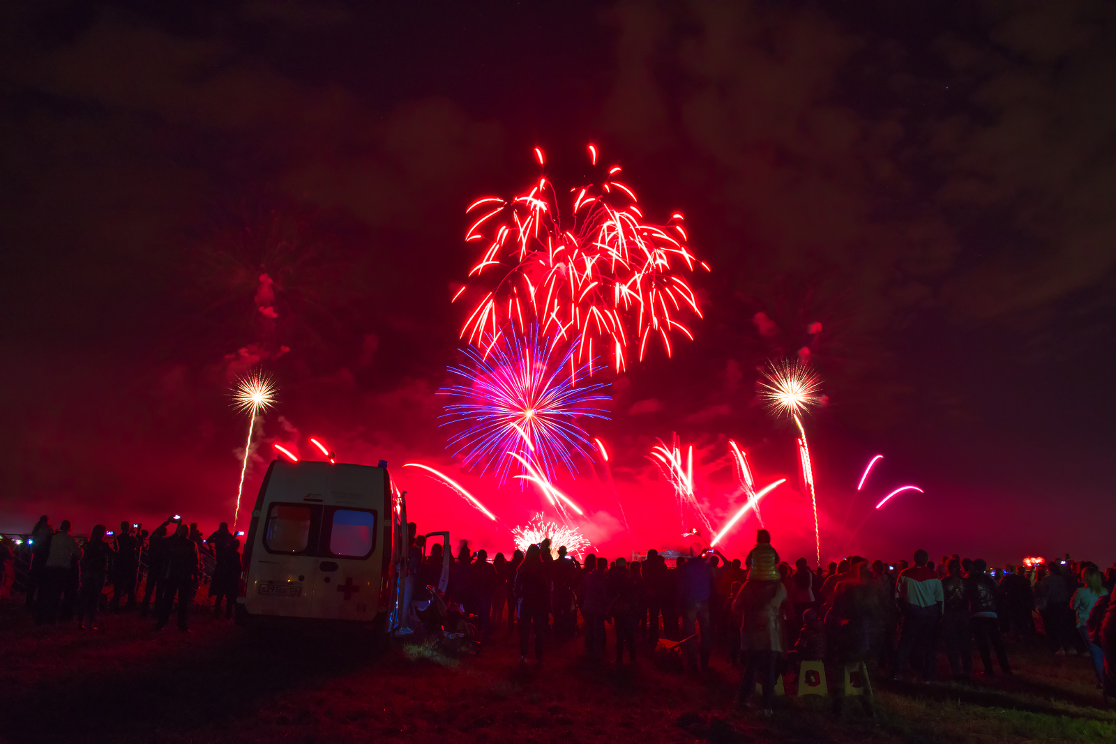 Essentuki, international championship of pyrotechnic art PyroFivePeaks 2019. - My, Longpost, Fireworks, Pyrotechnics, Championship, Essentuki