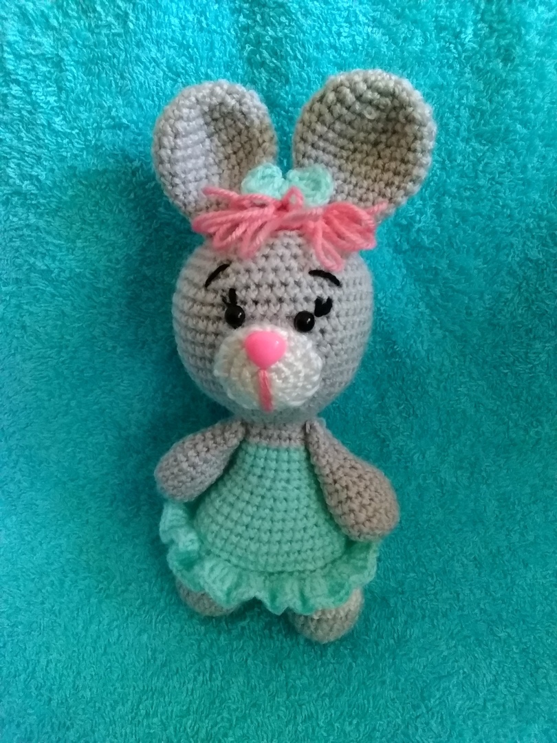 Bunnies............ - My, Knitted toys, Crochet, Longpost