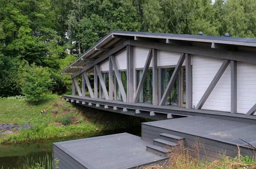 House-bridge near Tula. - Architecture, Modern architecture, Longpost, Tula