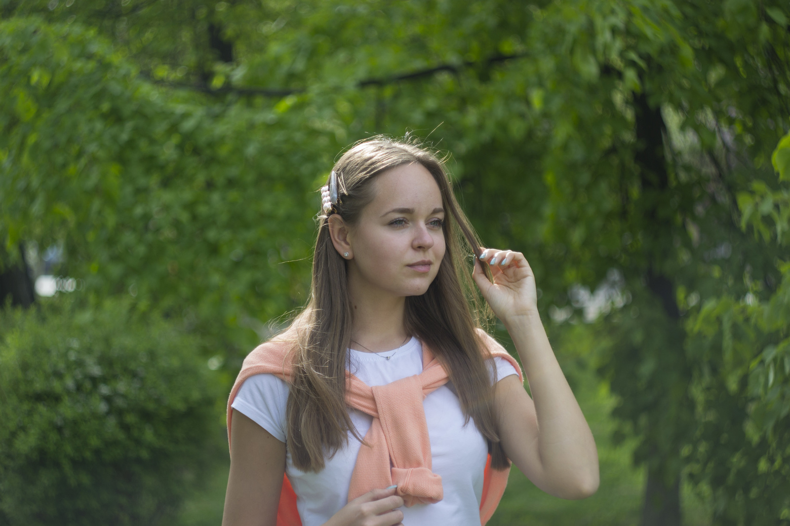 Helios 44m-7 and its bokeh - My, , Soviet optics, Beautiful girl, The photo, Longpost, Helios 44m, Helios 44m