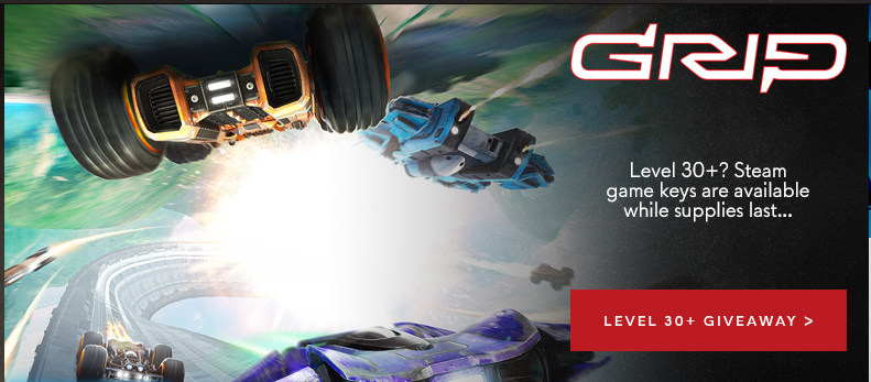 GRIP: Combat Racing - My, Steam freebie, Steam keys, Alienware