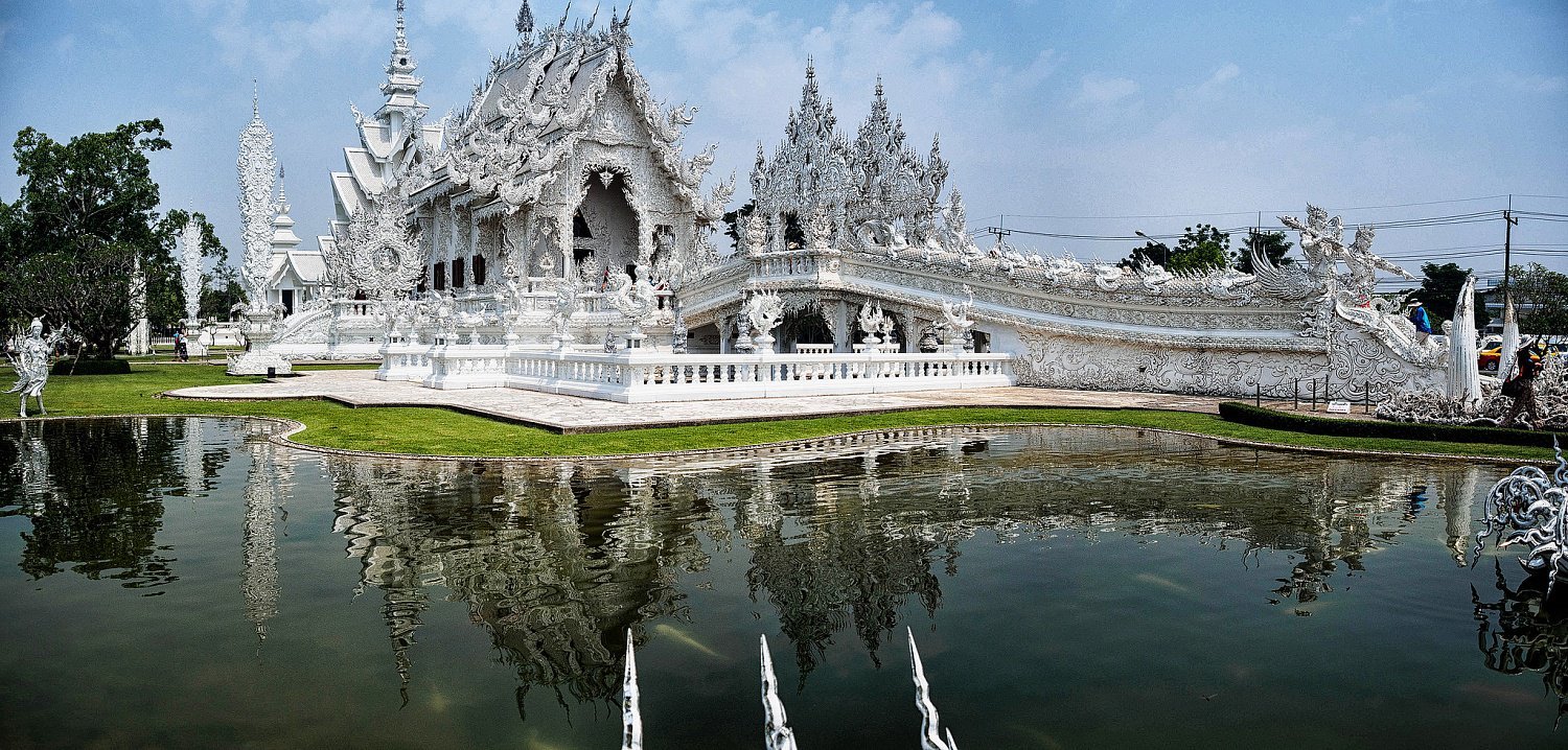 White Temple ~ Thailand - Architecture, Art, The photo, Longpost, Thailand, Temple