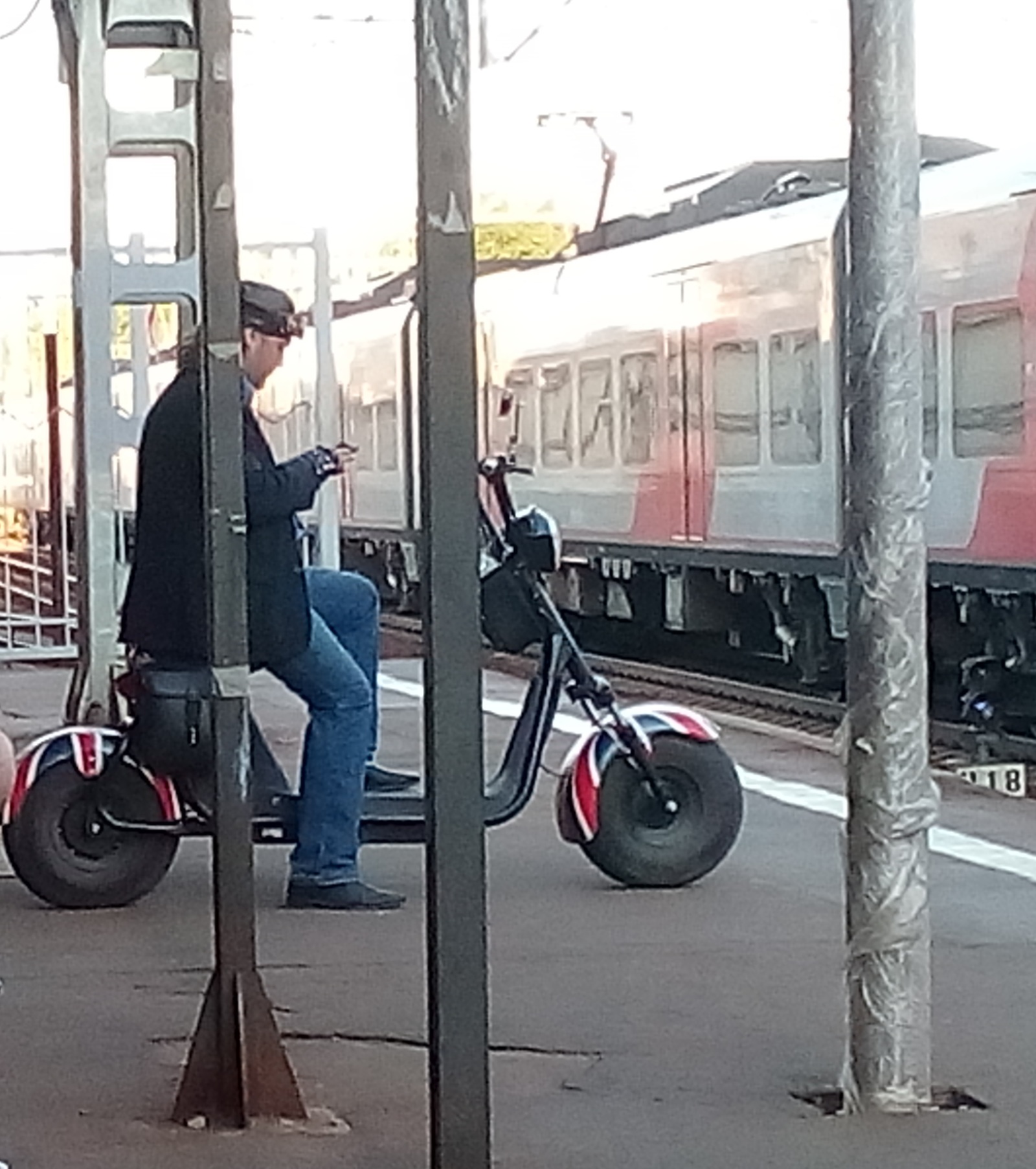 No progress yet... - Train, Electric scooter, I couldn't, Expectation