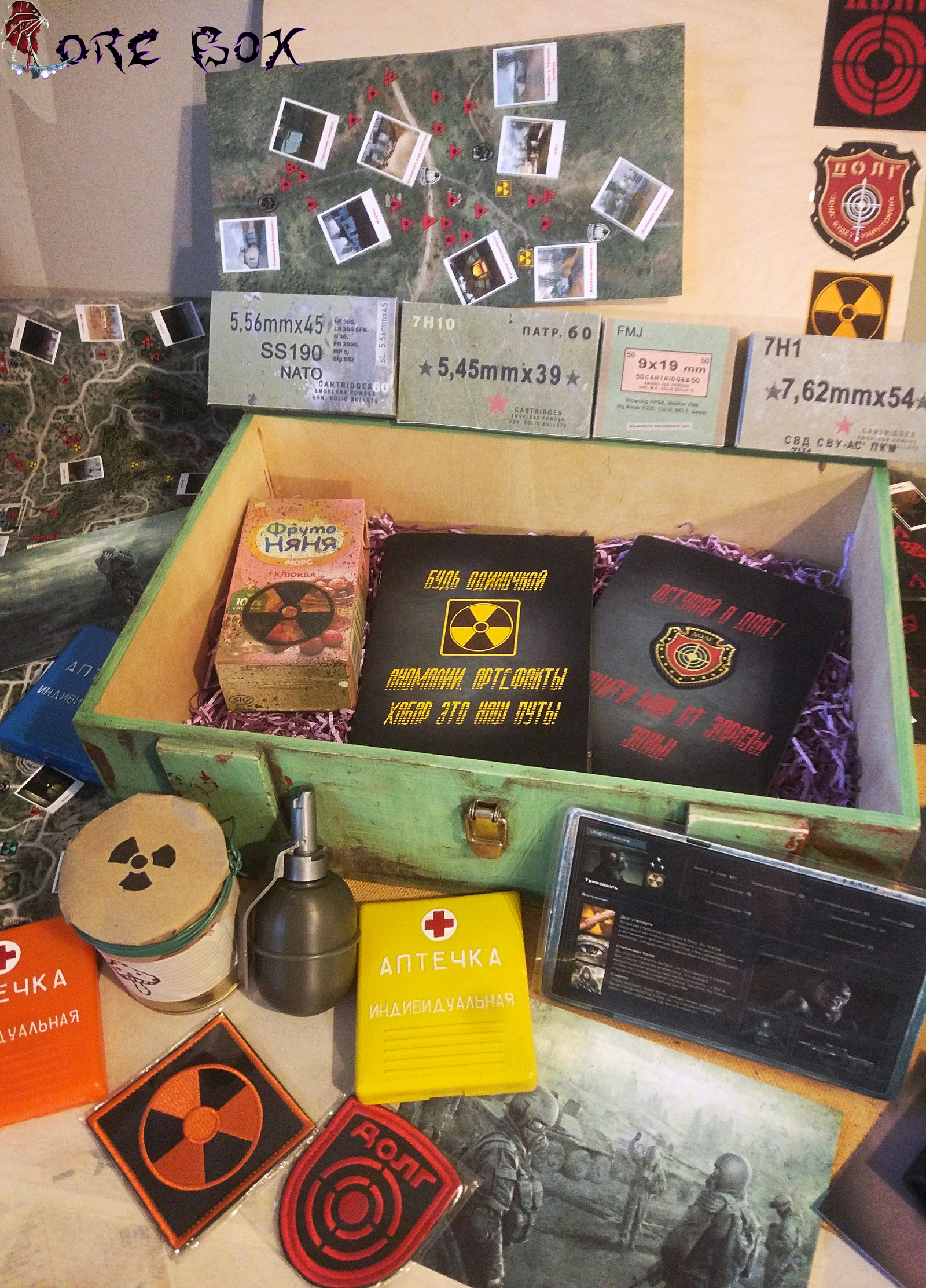 Fruits of the Last Months - My, Lorebox, Stalker, Fallout, Fallout: New Vegas, HOMM III, Stalker call of pripyat, With your own hands, Presents, Longpost, S.T.A.L.K.E.R.: Call of Pripyat