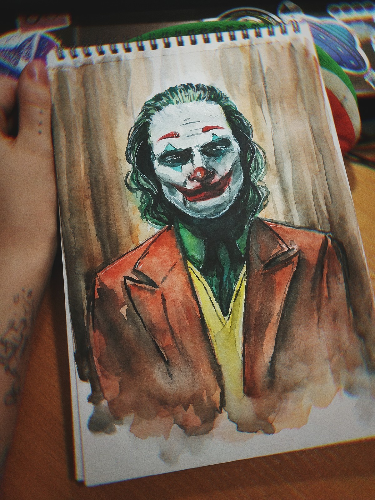 Joker - My, Joker, DC, Movies, Joaquin Phoenix, Drawing, Dc comics