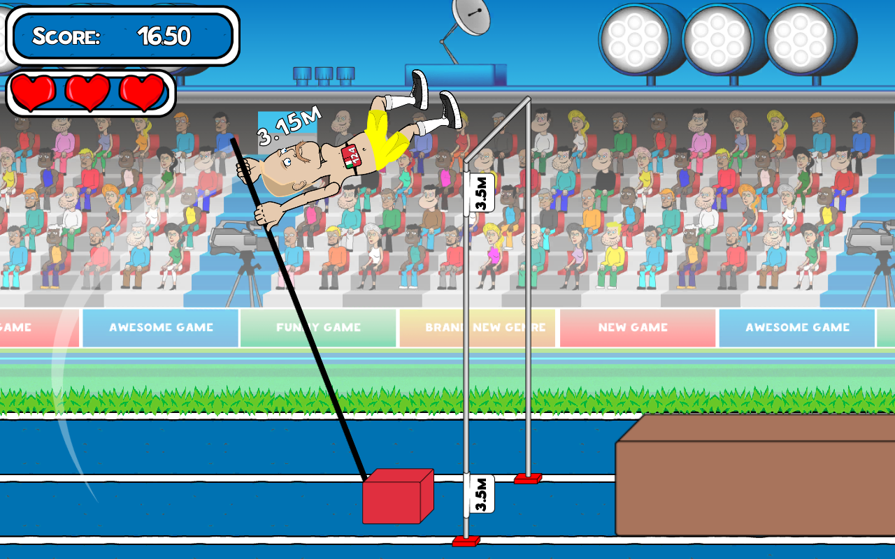 Cartoon sports. - My, Sport, Indie game, Mobile games, Unity, Beta Test, Longpost