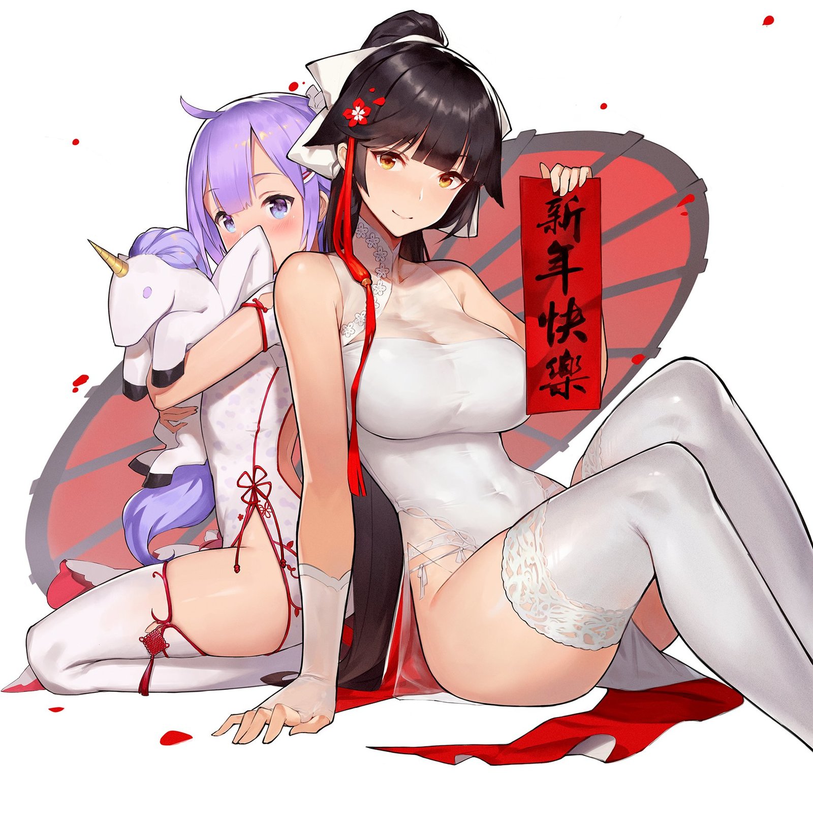 Takao & Unicorn - Azur lane, Takao, Hms Unicorn, Anime art, Anime, Art