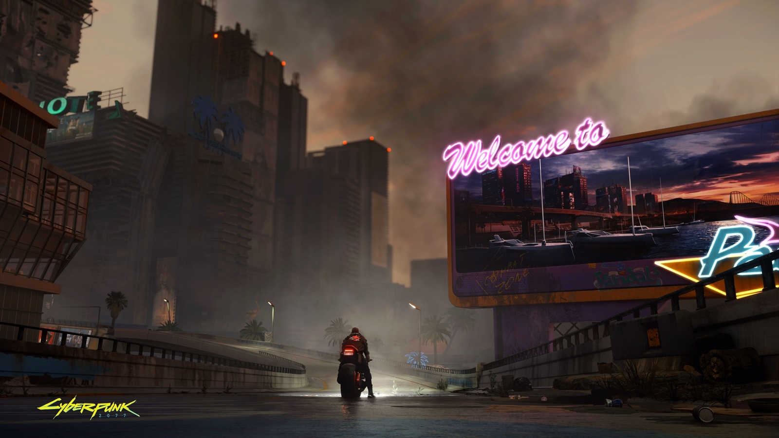 At the Cyberpunk 2077 stand, the developers shared new gameplay screenshots with journalists. - Cyberpunk 2077, E3, Computer games, Nvidia RTX, Longpost