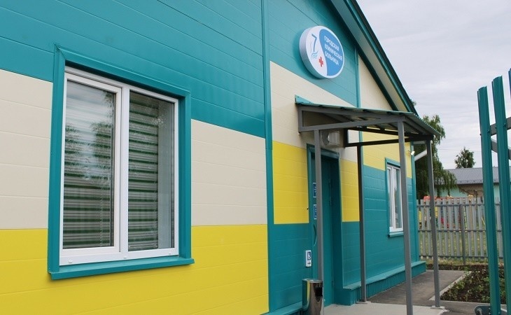 In the village of Paneevo, Ivanovo region, a feldsher-obstetric center was opened in a new building - Ivanovo region, Fap, Rural life, Russia, The medicine, Building, news