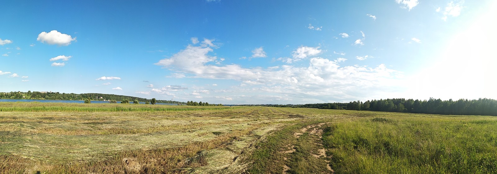 A little bit of beauty - My, Field, River, Volga, The photo, Nature, beauty, Open spaces, Longpost, Volga river