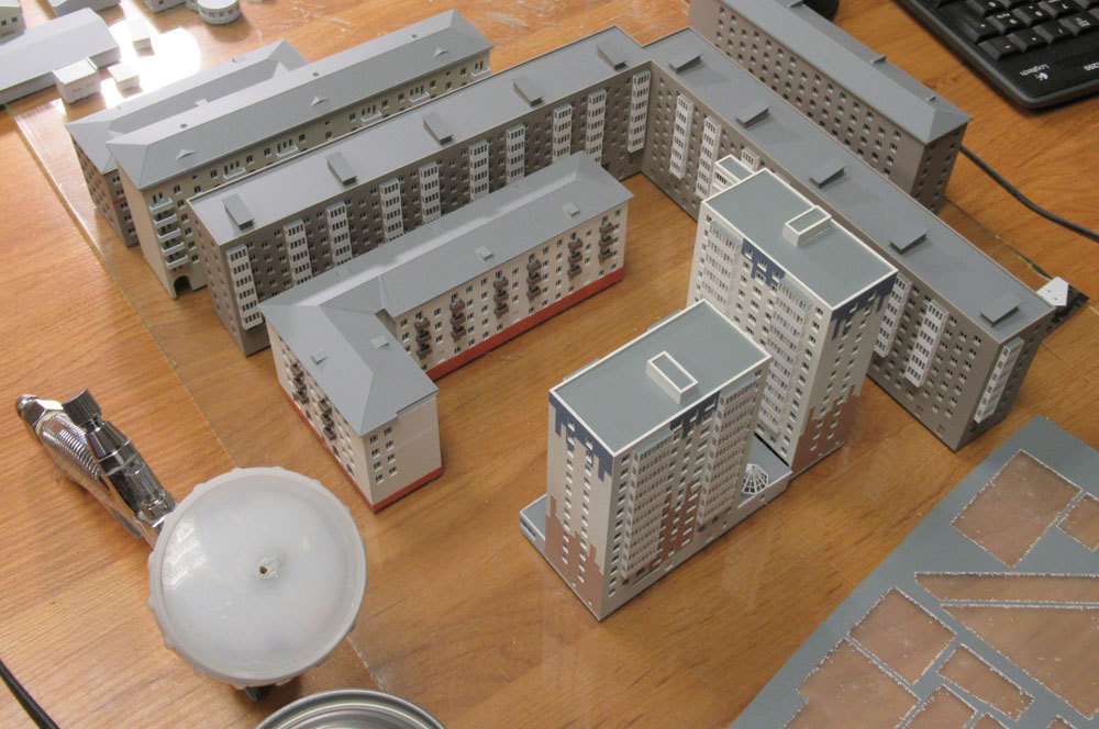 How buildings are made for the Model of Moscow - My, Layout, Layout, Moscow, Longpost