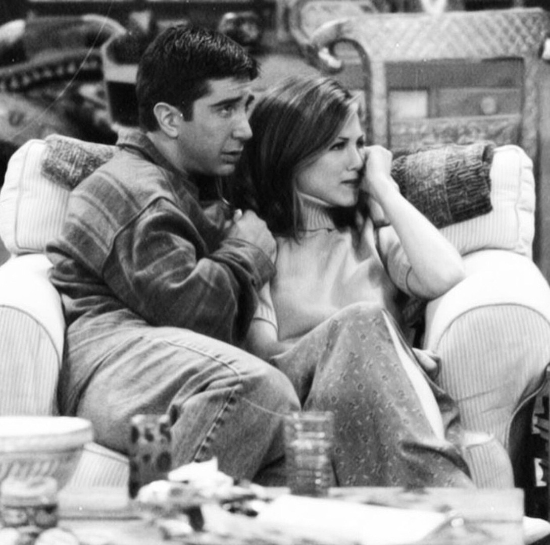 Archival photos from the filming of the TV series Friends - TV series Friends, Serials, The photo, archive, Filming, Longpost