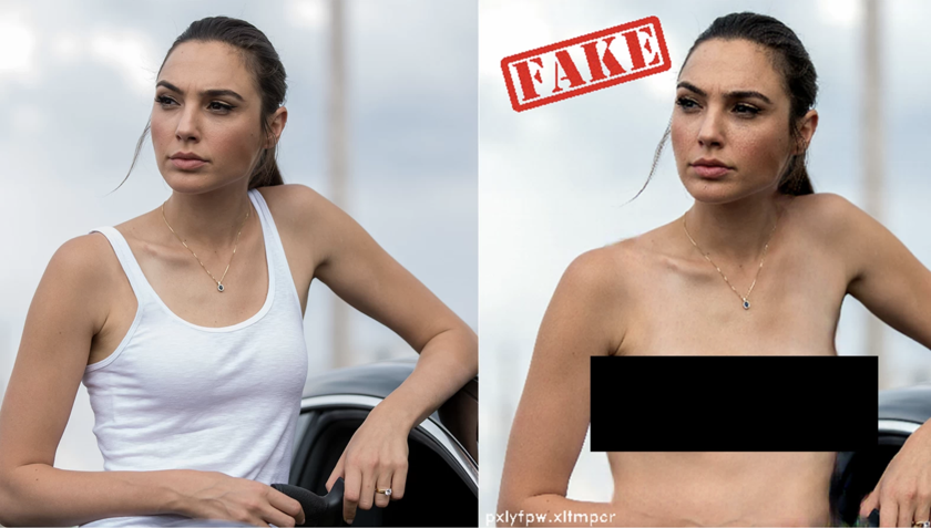 The programmer has created an algorithm that removes clothes from the image of a woman. - NSFW, Deepfake, Appendix, Нейронные сети, Celebrities, Longpost