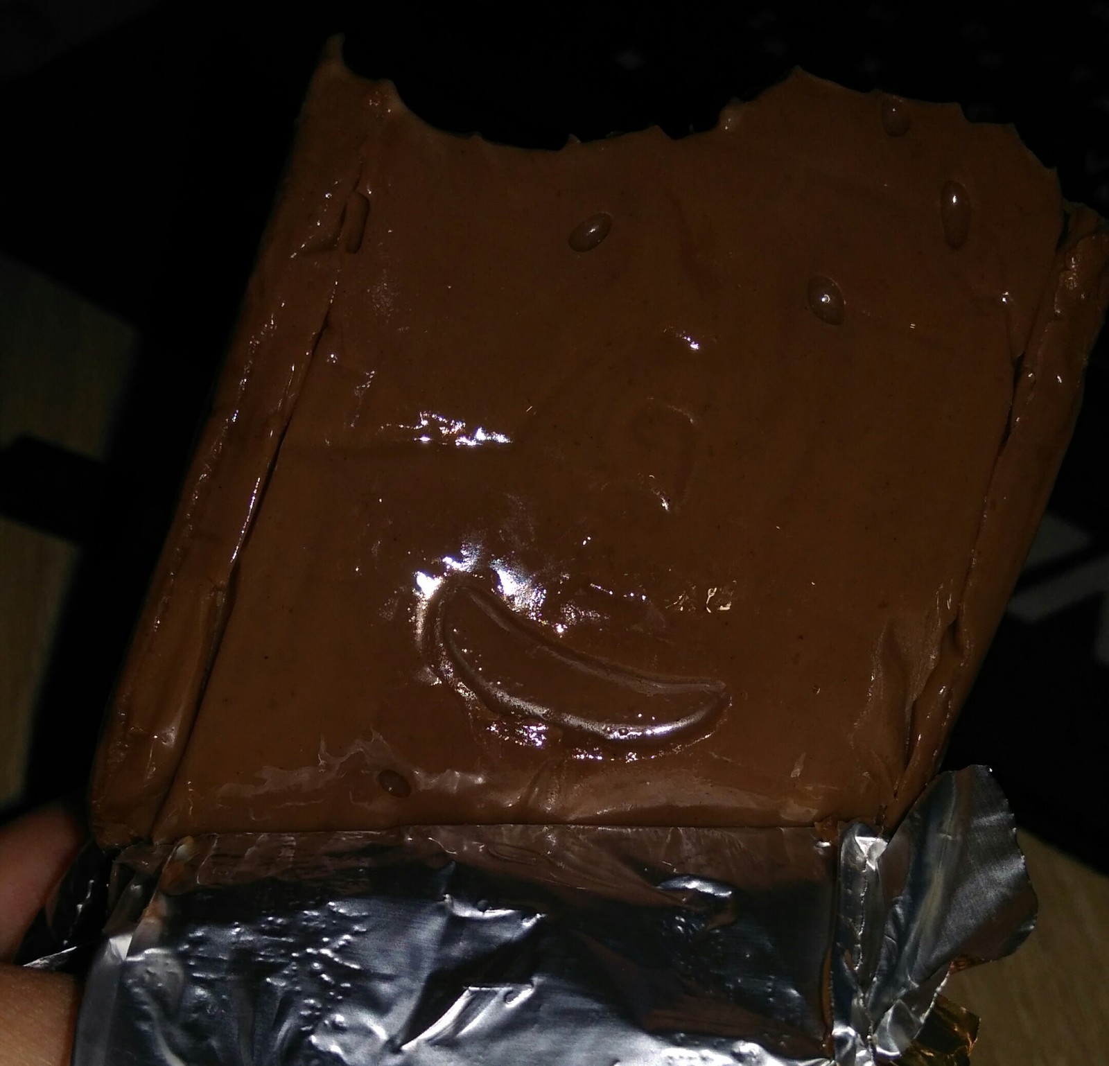 Chocolate cheese - My, Process cheese, Pareidolia, Longpost