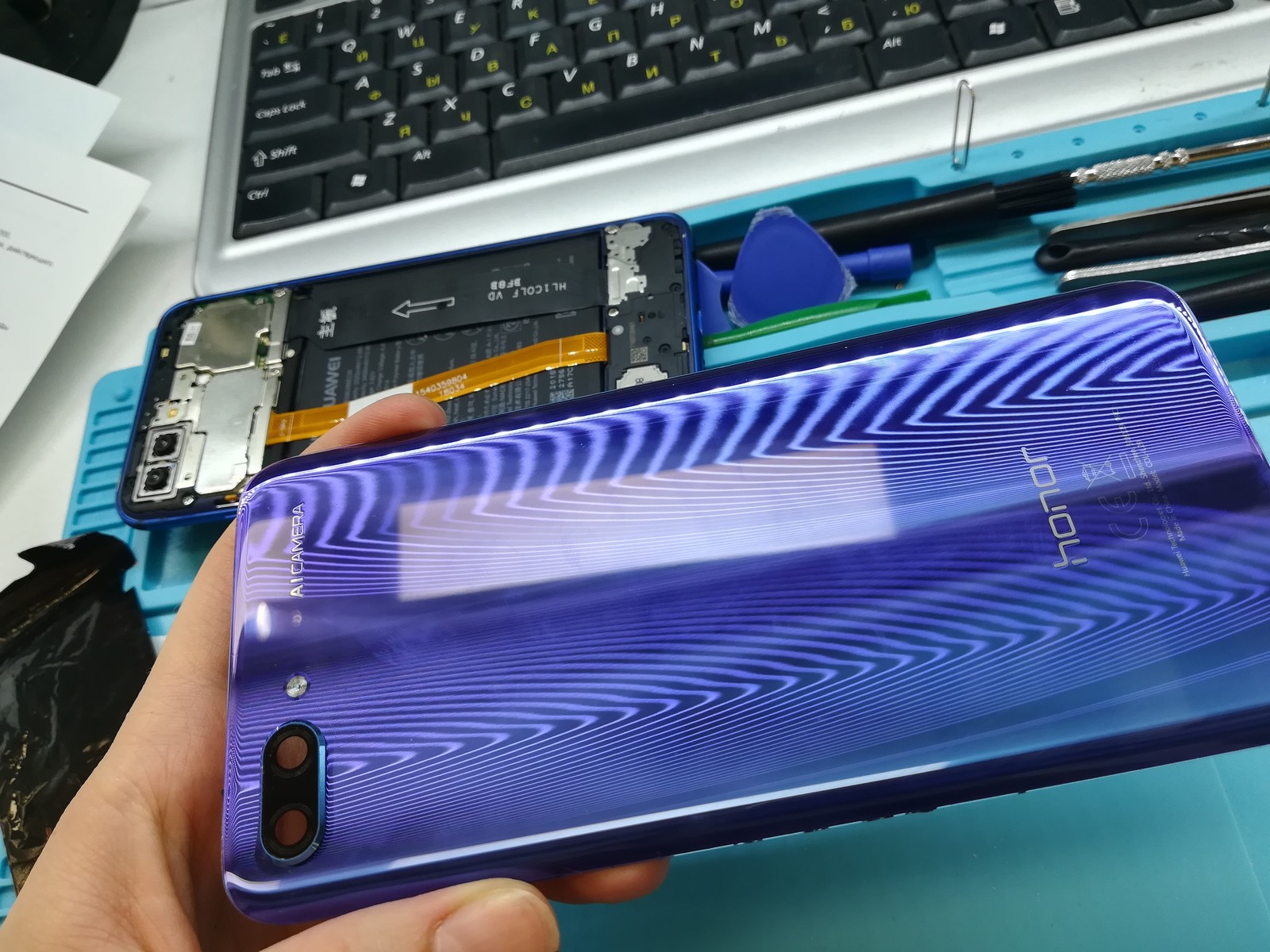 Module replacement for Honor 10 - My, Repair of equipment, Service center, Honor 10, Longpost