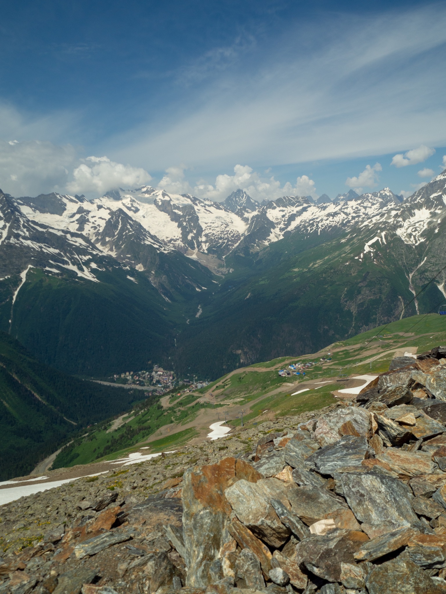 Summer Dombai - My, Dombay, The photo, Beginning photographer, Landscape, Olympus, Olympus OM-D e-m10, Longpost