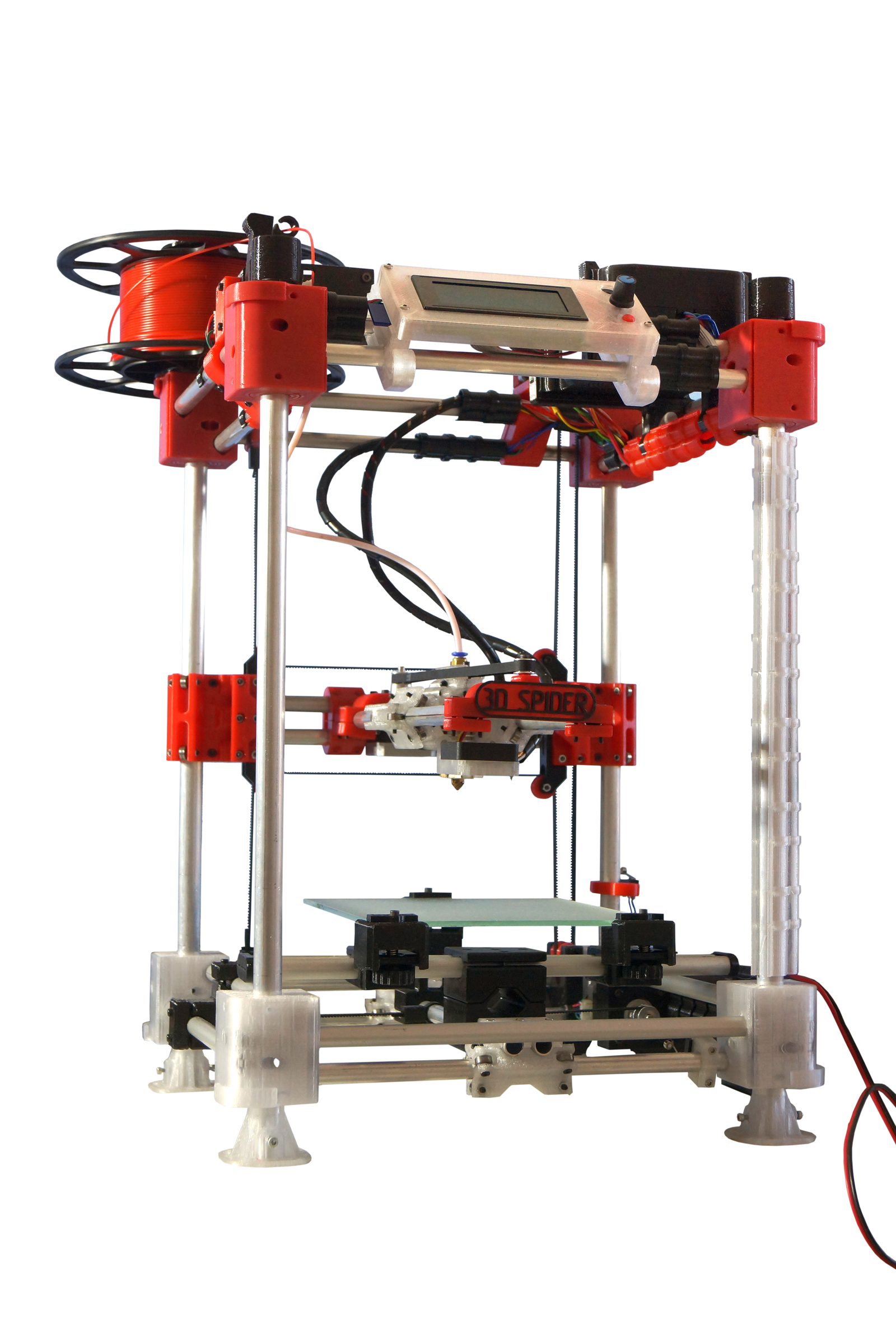 3D-Spider - 3Д принтер-конструктор путь от идеи до прототипа. - Моё, 3D печать, 3D принтер, 3D моделирование, Видео, Длиннопост