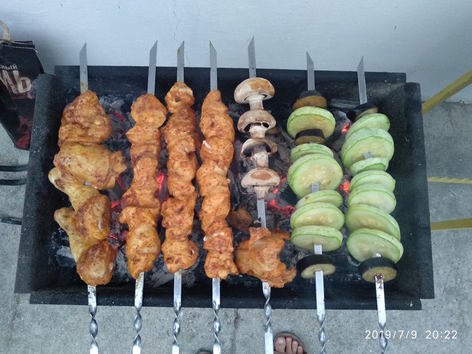 Just a vacation! - My, Shashlik, Vacation, Longpost