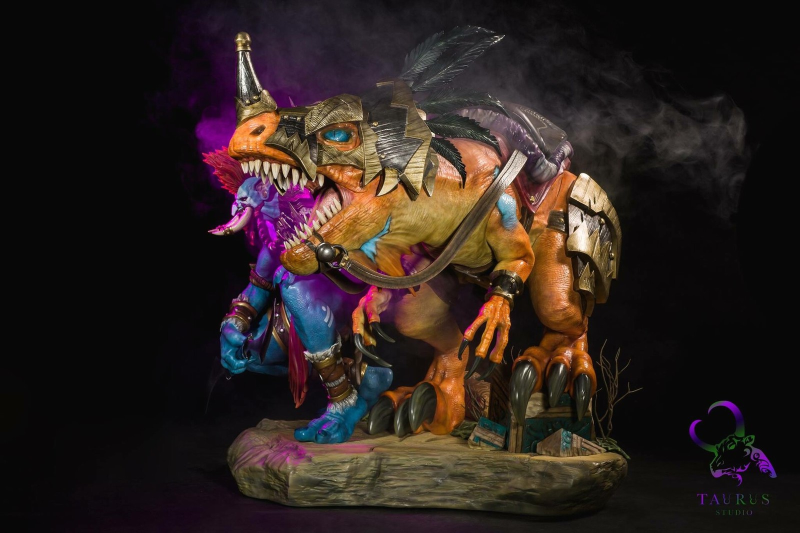 Vol`jin statue. - Art, Sculpture, Horde, Troll, Volgin, Longpost, Wow, World of warcraft