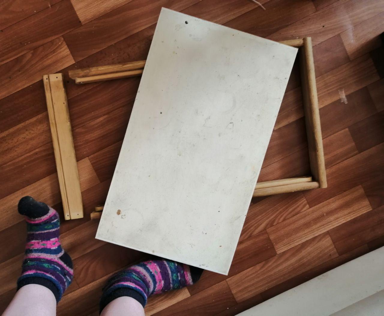 Breakfast table makeover - My, Rework, New Life of Old Things, Longpost, With your own hands