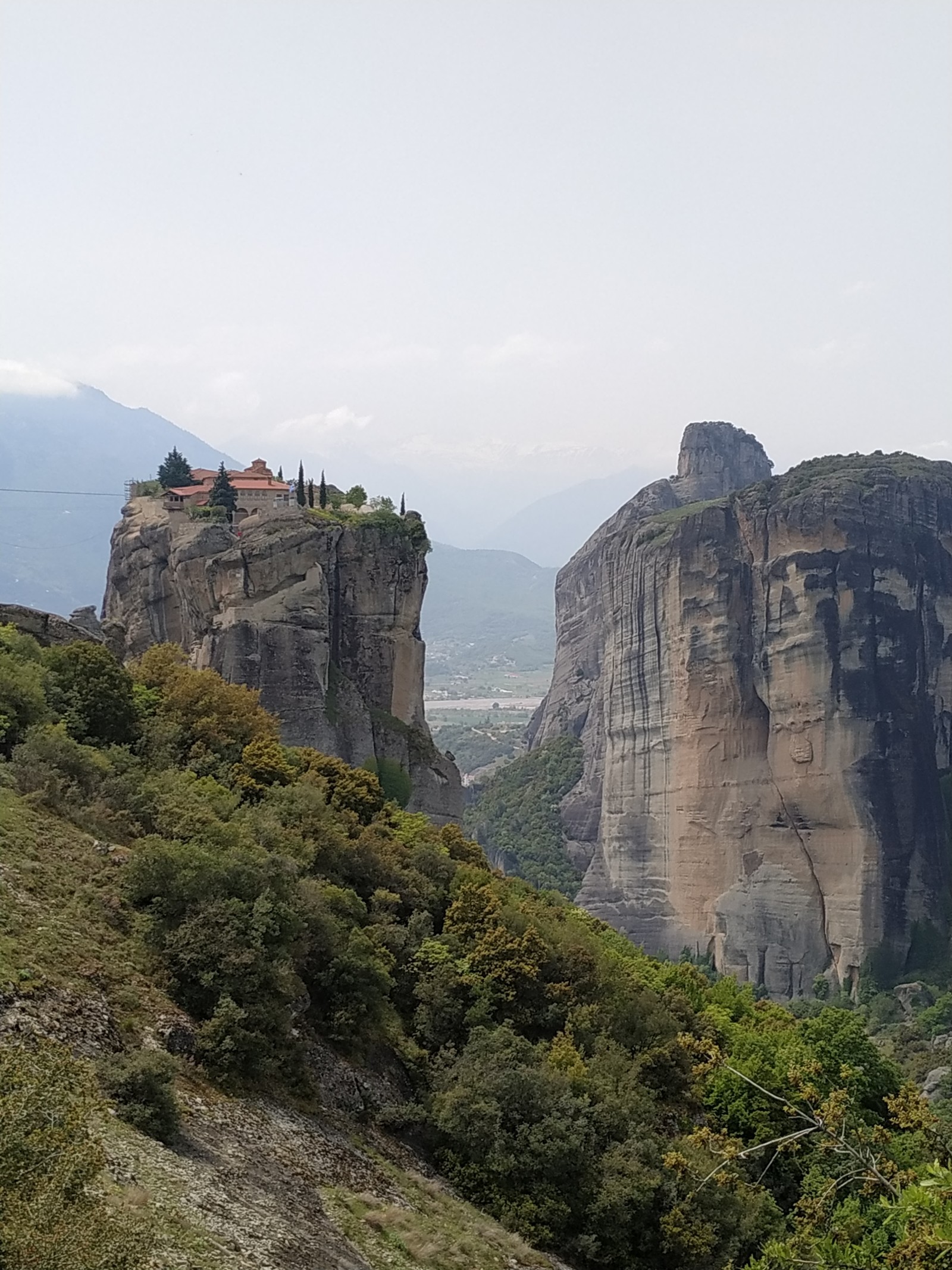 Greece. Meteora monasteries. - My, Greece, , The mountains, Longpost, Meteora Monastery