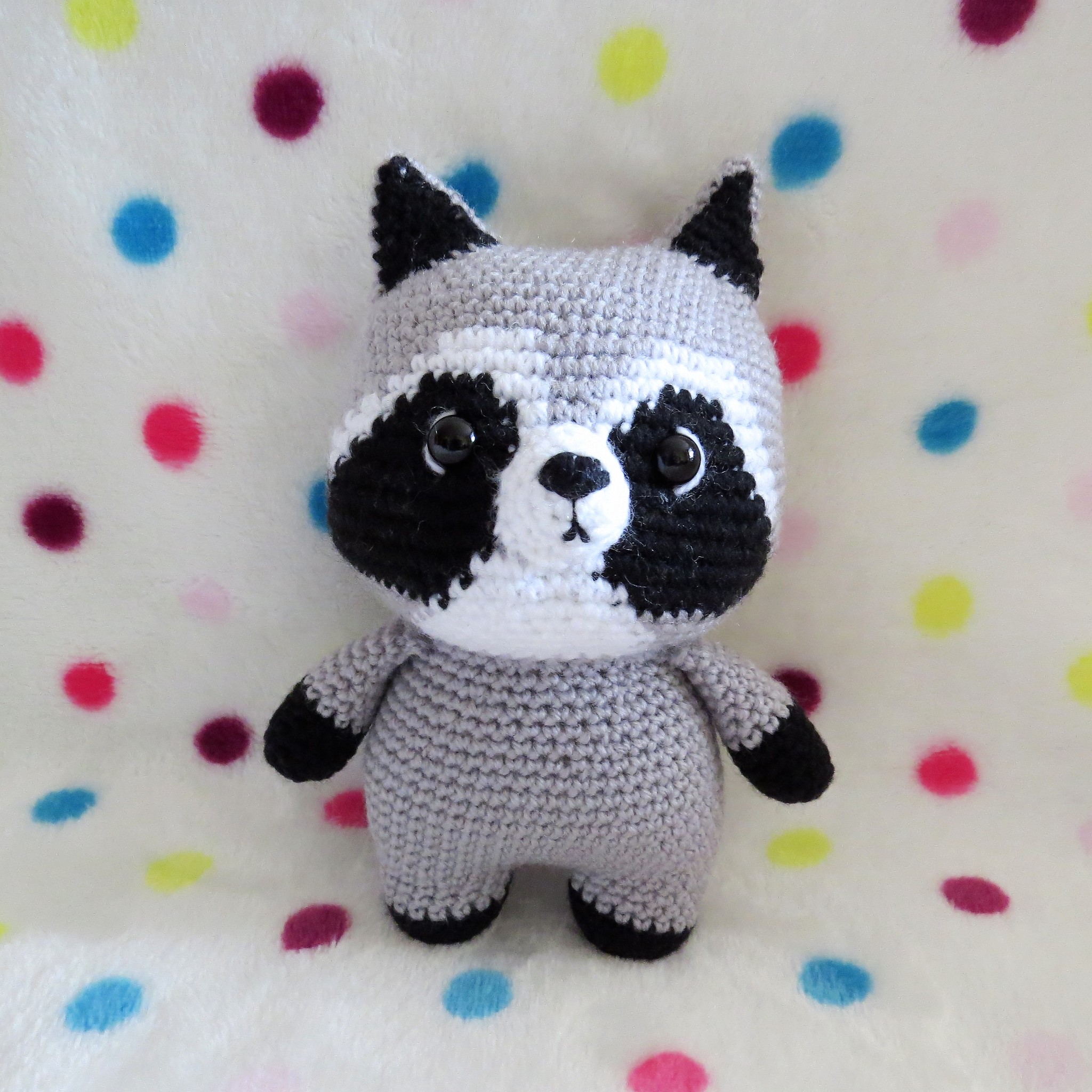 Are there cookies? - My, Longpost, Needlework without process, Needlework, Knitting, Crochet, Toys, Raccoon