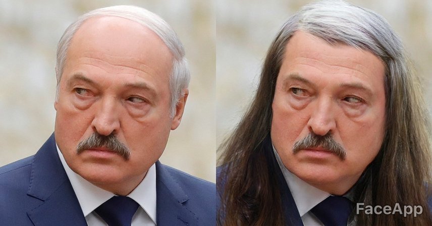 Not all filters work correctly - My, Faceapp, Fotozhaba, Alexander Lukashenko, Longpost