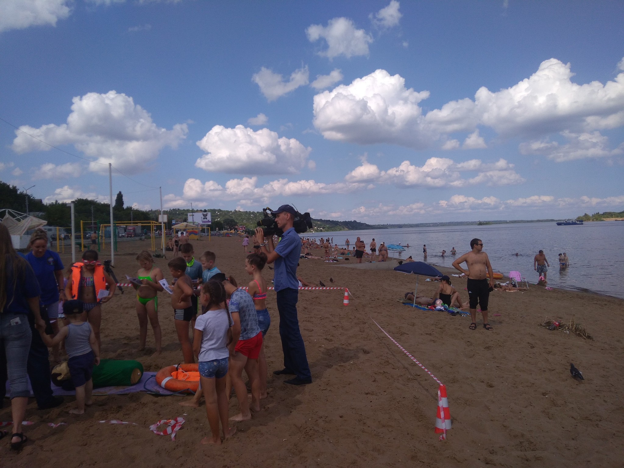 Teaching and training in Saratov, to save the drowning man. - My, Saratov, The rescue, Vertical video, Teachings, Video, Longpost