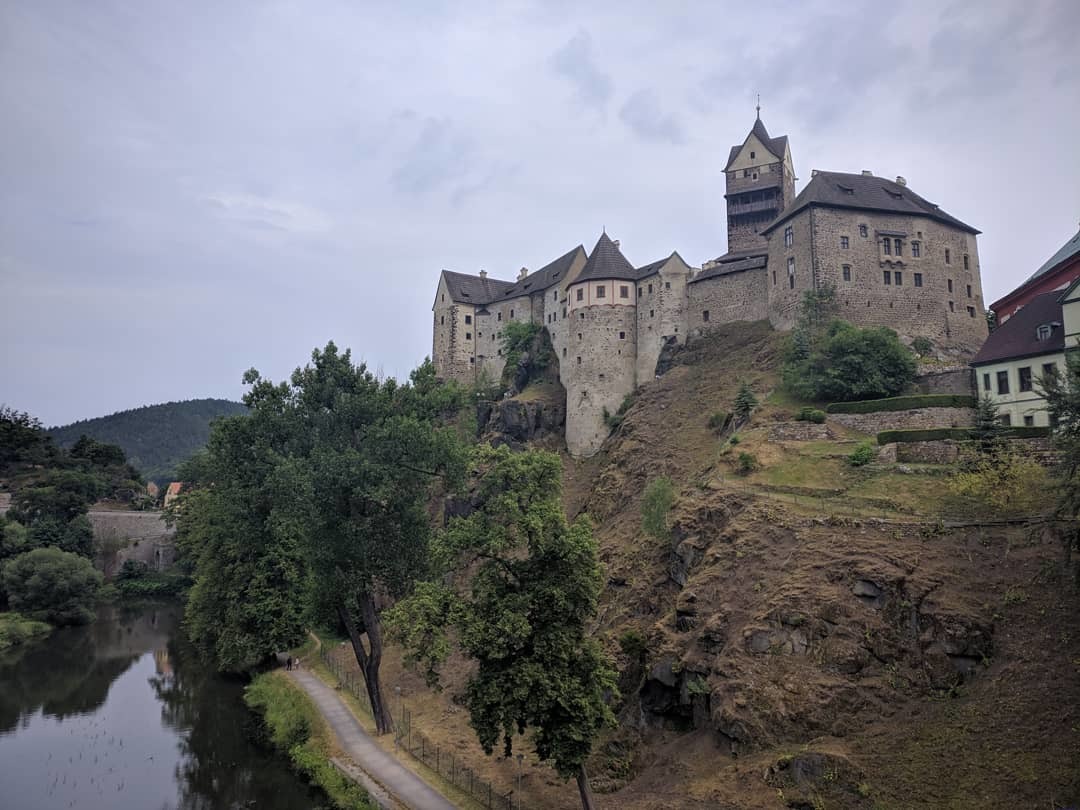 Loket Castle, Czech Republic. - My, SrГјkzakompomiru, Travels, Czech, Lock, Longpost